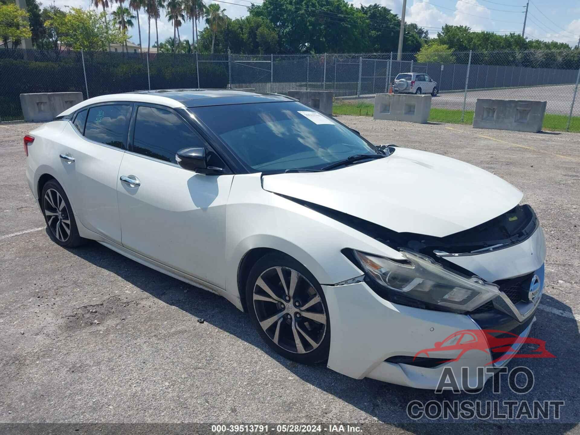 NISSAN MAXIMA 2017 - 1N4AA6AP3HC433117