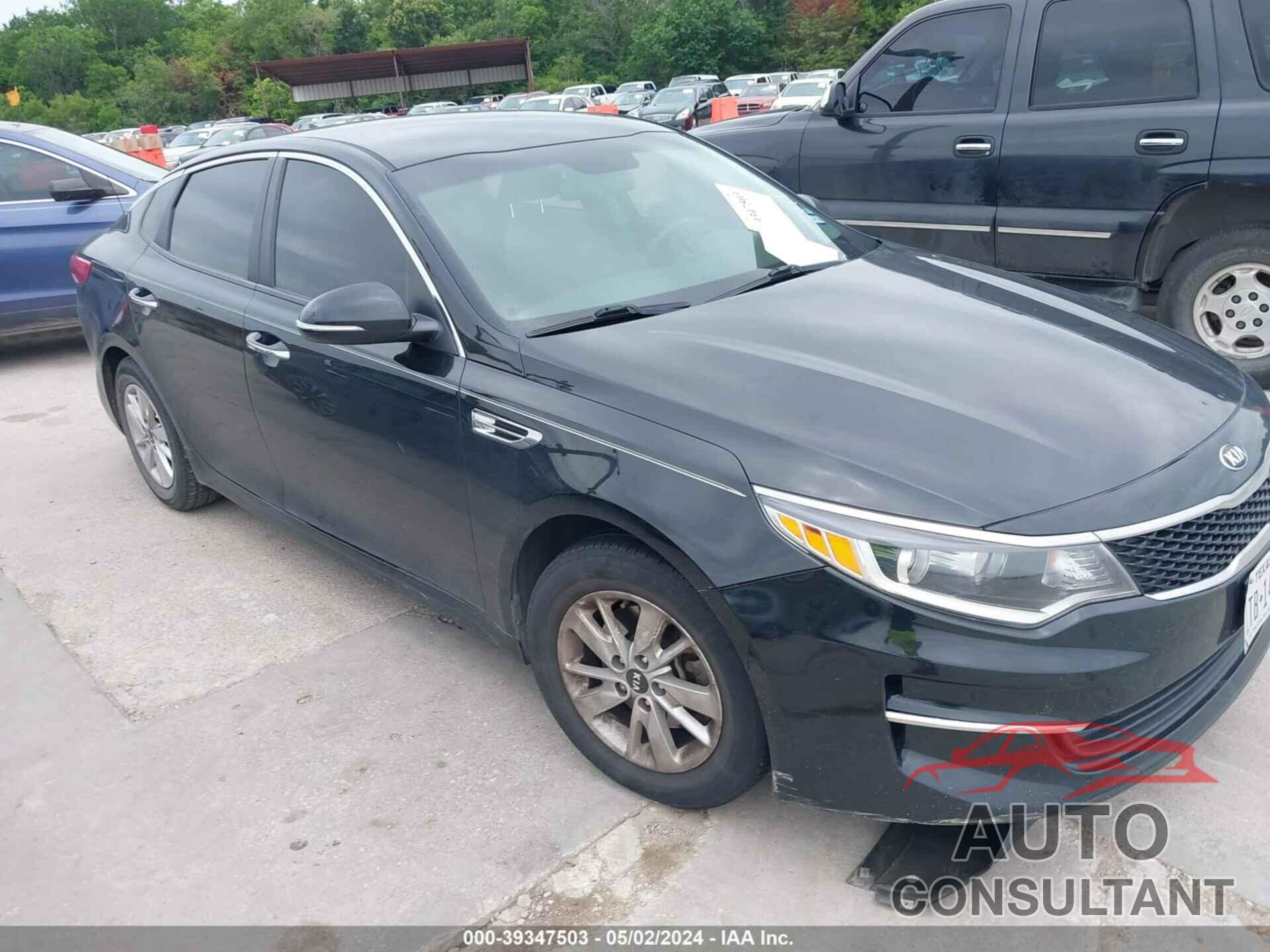 KIA OPTIMA 2016 - KNAGT4L38G5111358