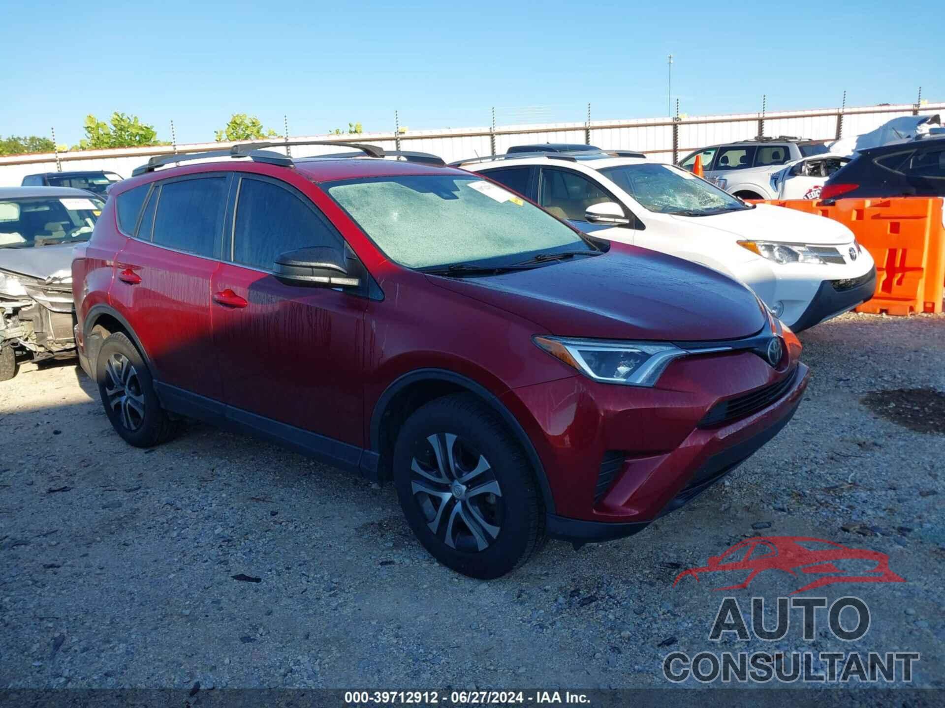 TOYOTA RAV4 2018 - 2T3BFREV8JW833462