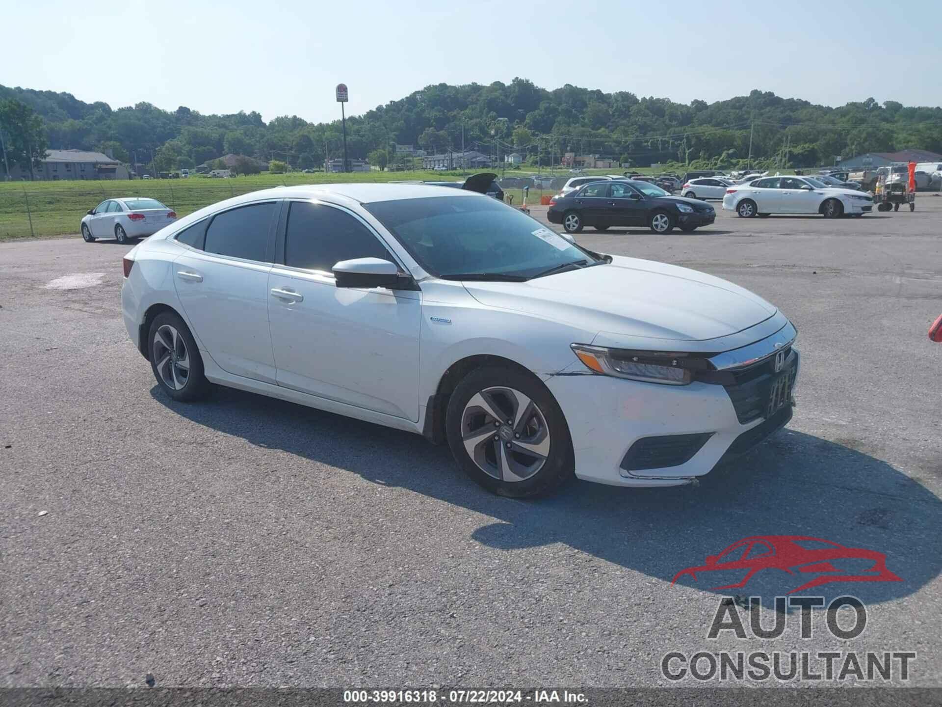 HONDA INSIGHT 2019 - 19XZE4F5XKE012525