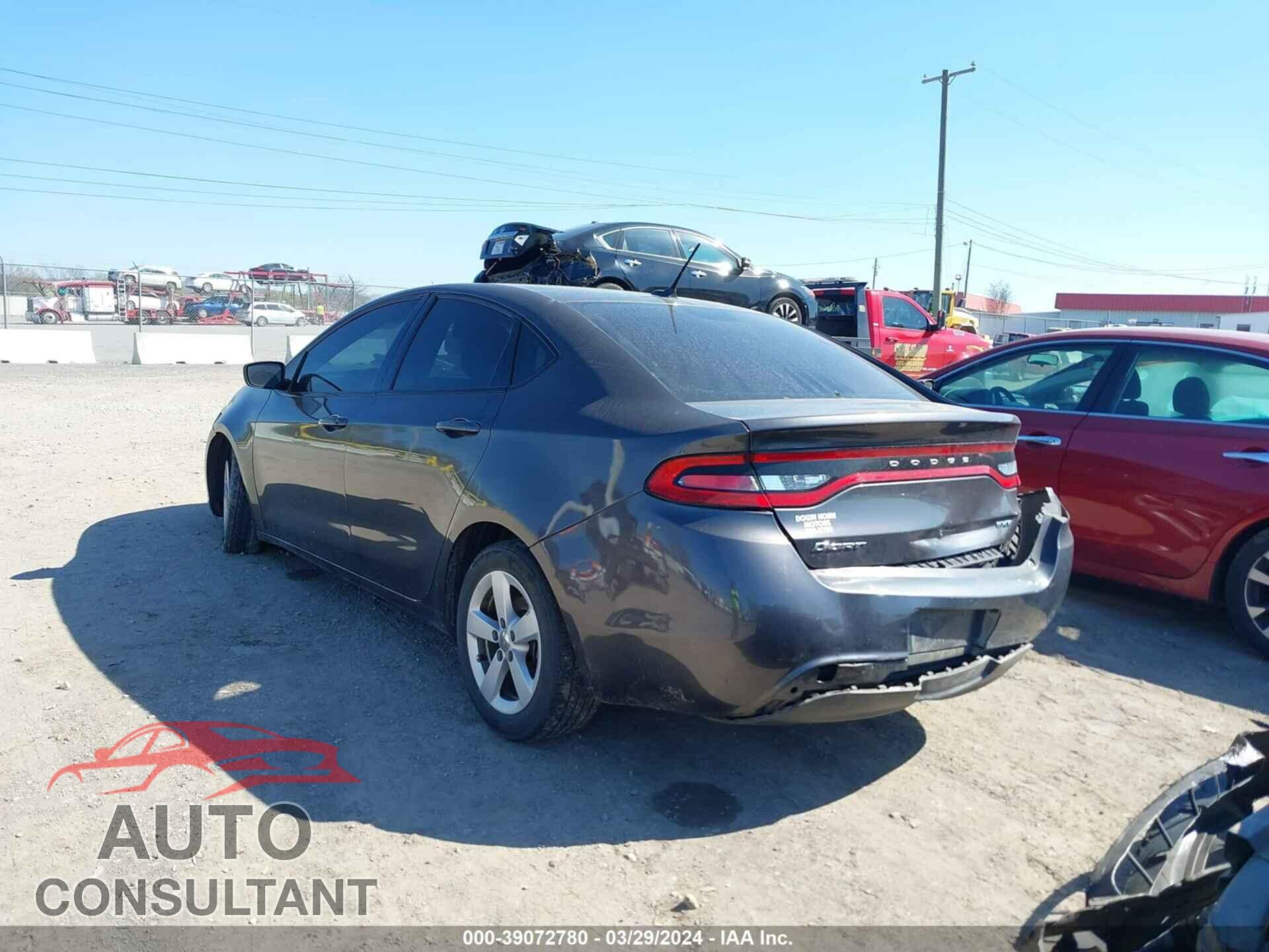 DODGE DART 2016 - 1C3CDFBBXGD515520