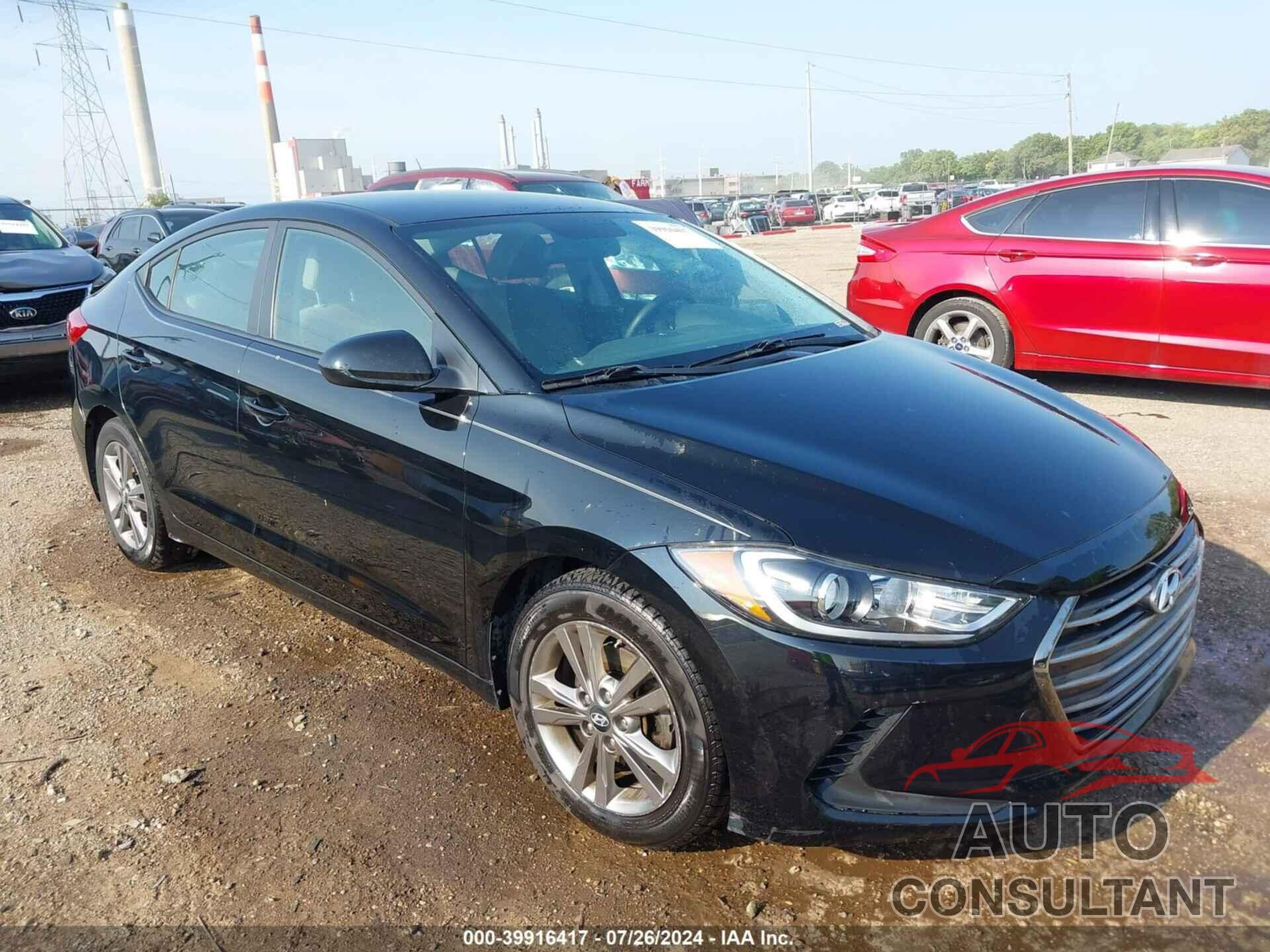 HYUNDAI ELANTRA 2017 - KMHD84LFXHU060417