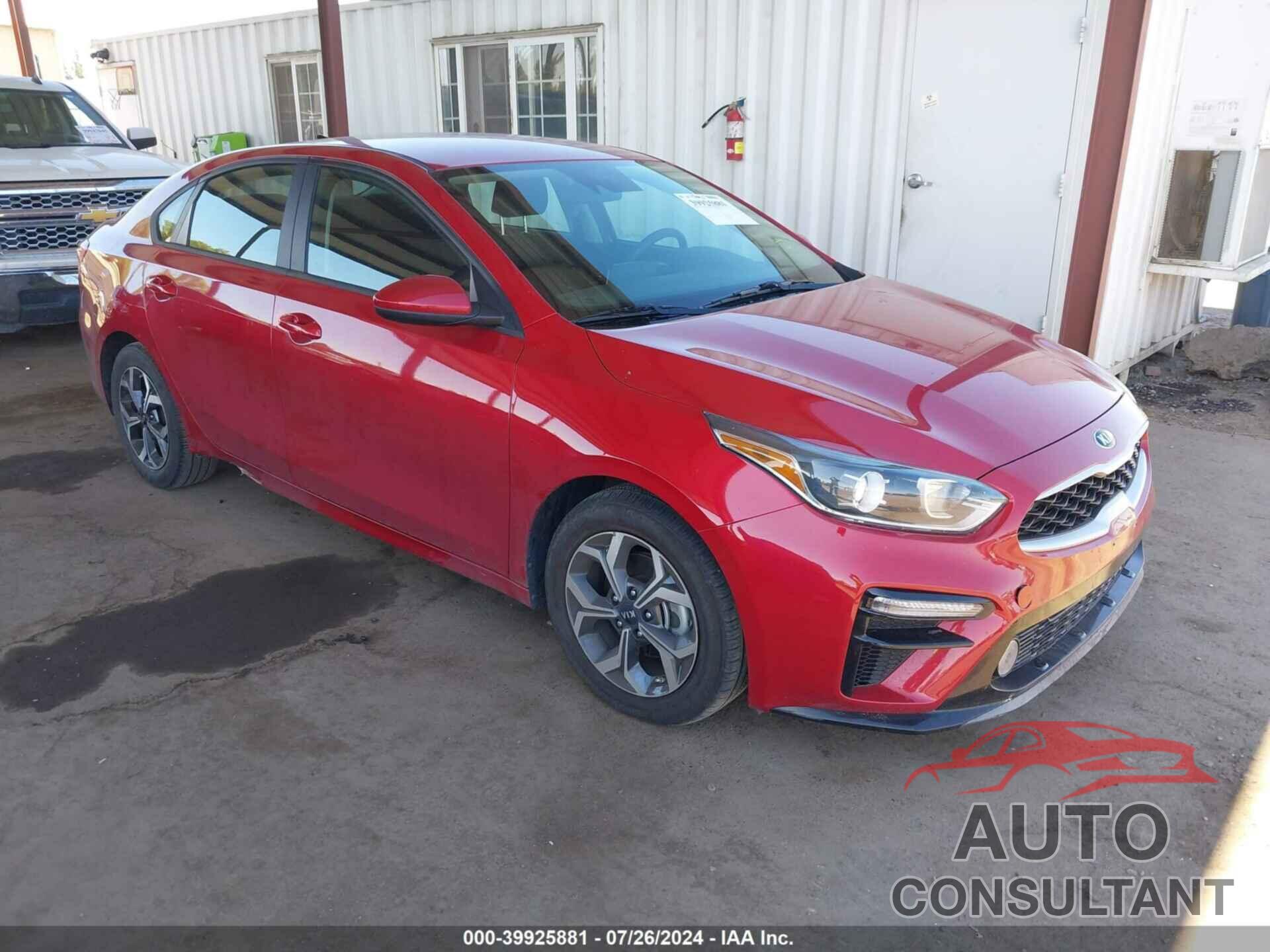 KIA FORTE 2019 - 3KPF24AD0KE071819