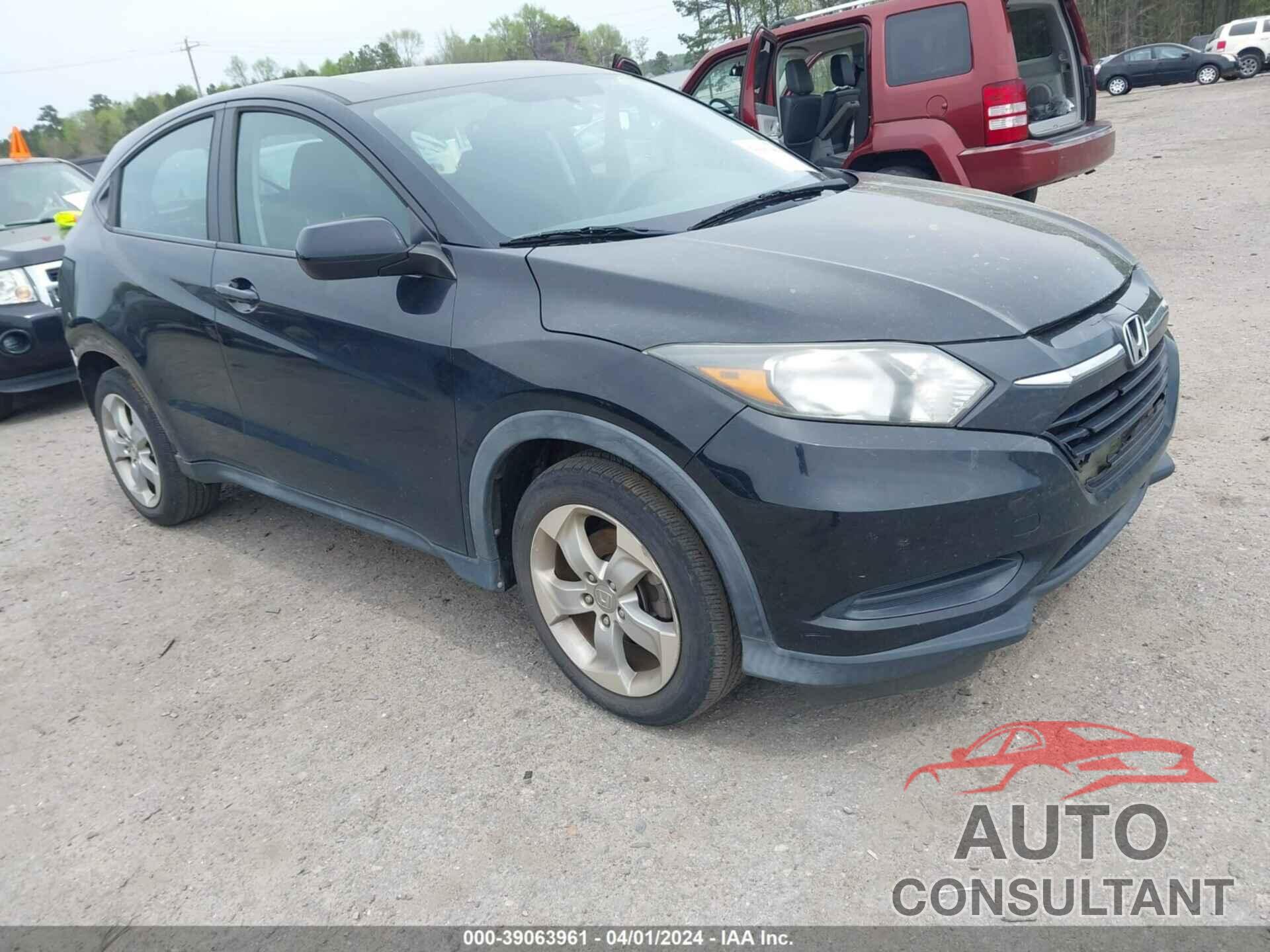 HONDA HR-V 2016 - 3CZRU5G3XGM727382