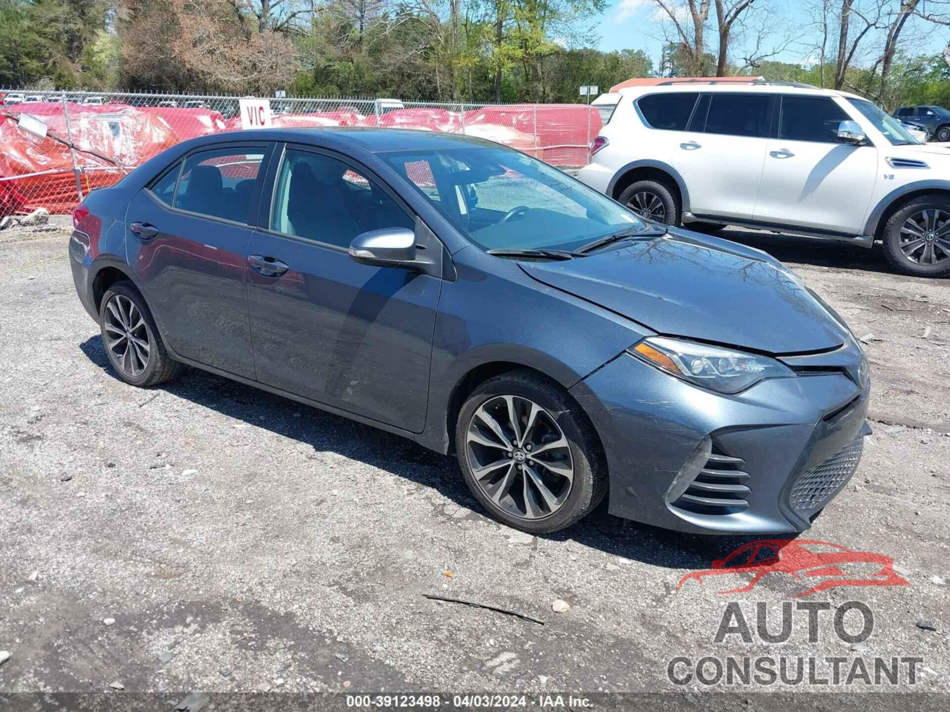 TOYOTA COROLLA 2019 - 2T1BURHE4KC219957
