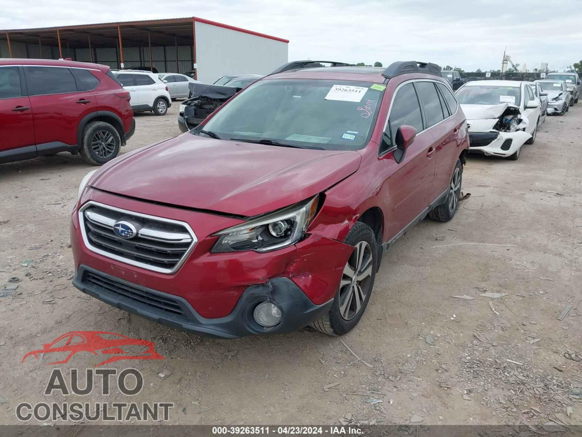 SUBARU OUTBACK 2018 - 4S4BSANC8J3205959
