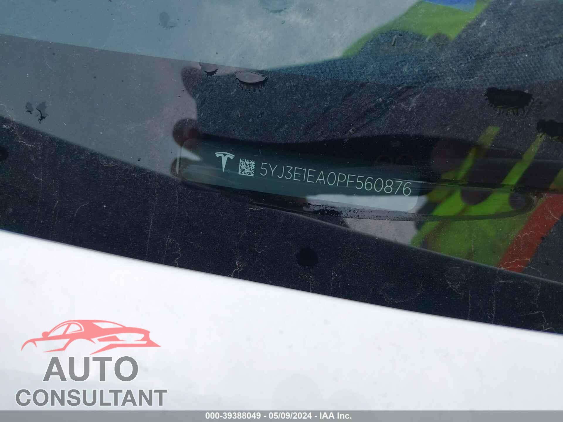 TESLA MODEL 3 2023 - 5YJ3E1EA0PF560876