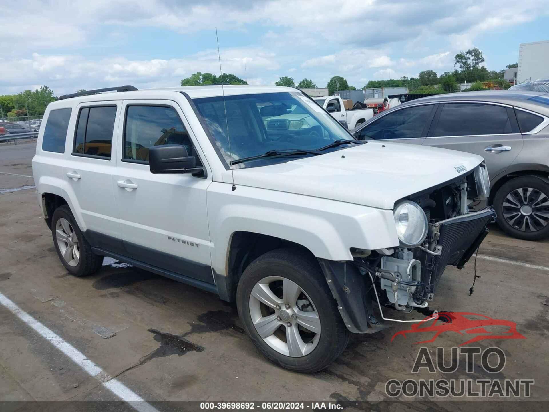 JEEP PATRIOT 2017 - 1C4NJRBB4HD114870