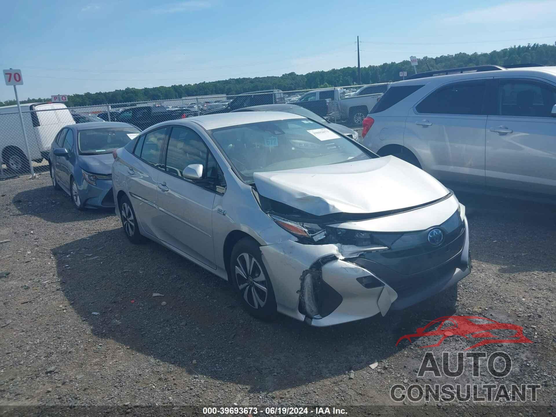 TOYOTA PRIUS PRIME 2018 - JTDKARFP5J3091779