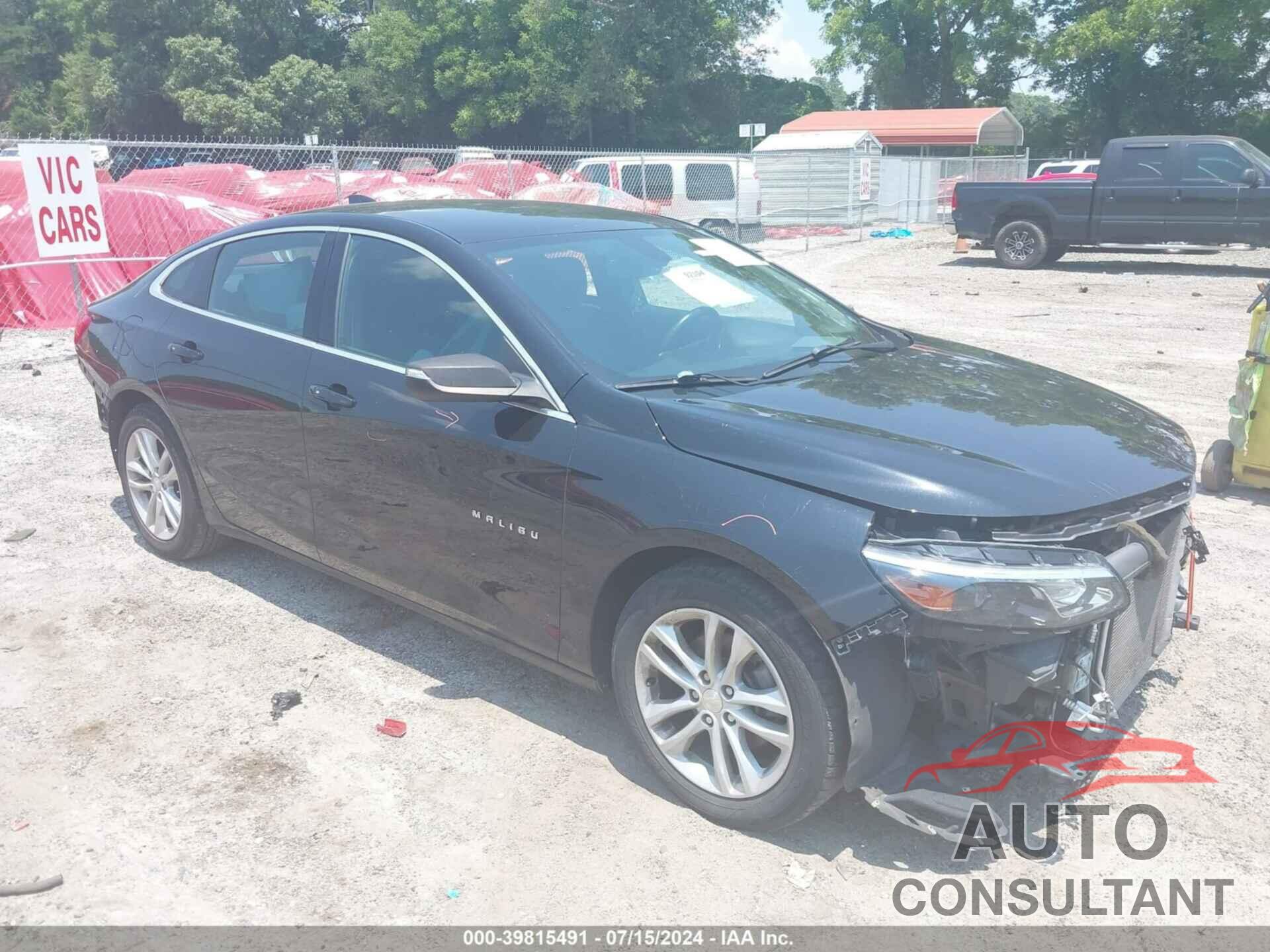 CHEVROLET MALIBU 2017 - 1G1ZE5ST4HF161904