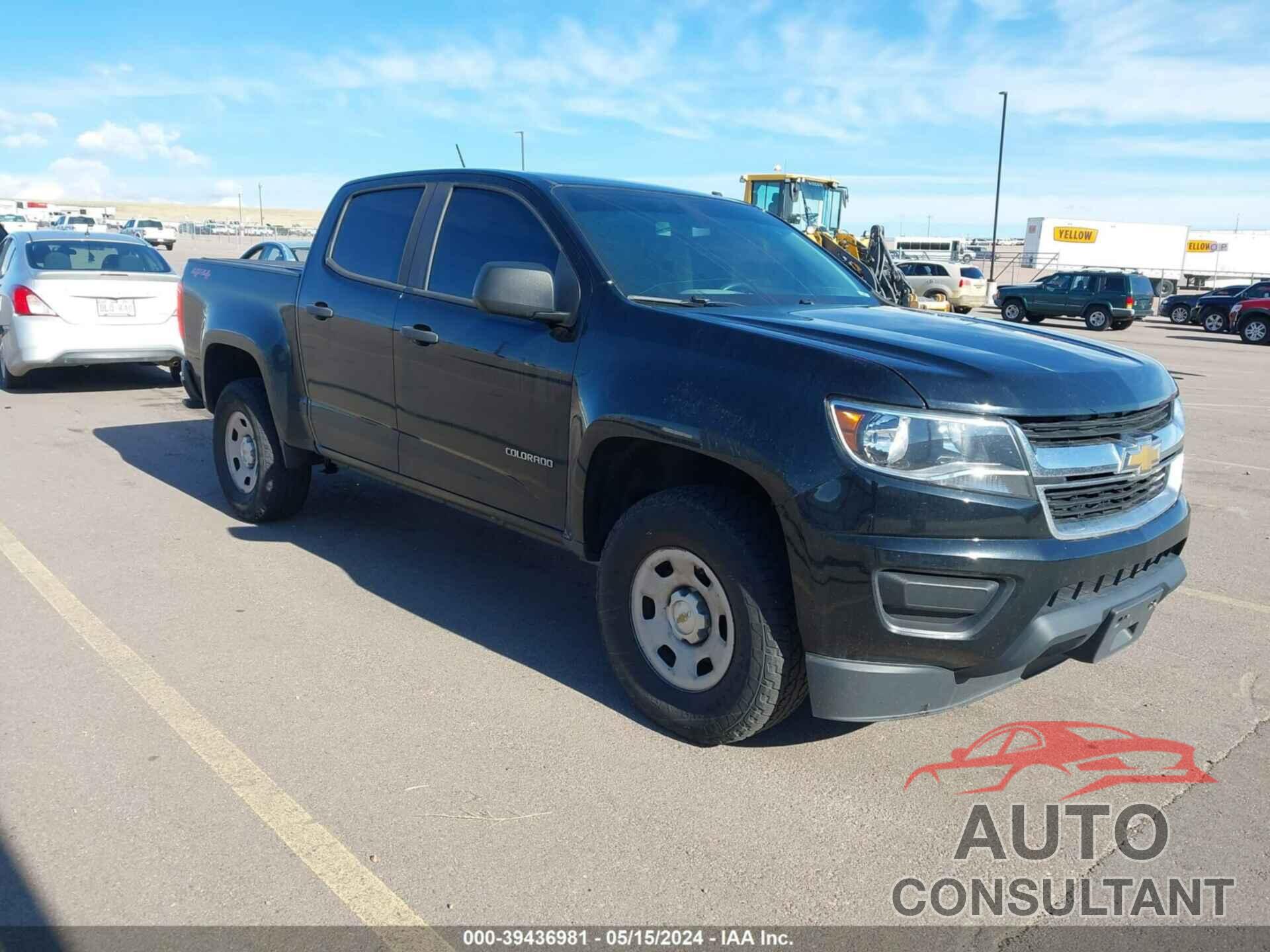 CHEVROLET COLORADO 2018 - 1GCGTBENXJ1141806