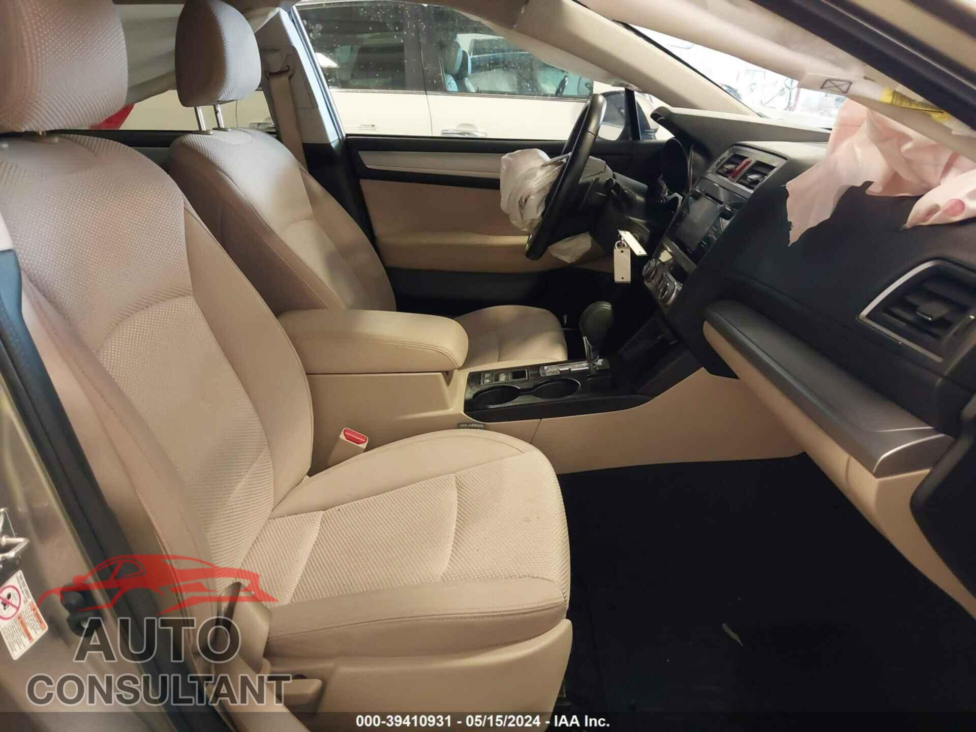SUBARU OUTBACK 2016 - 4S4BSBFC7G3314376