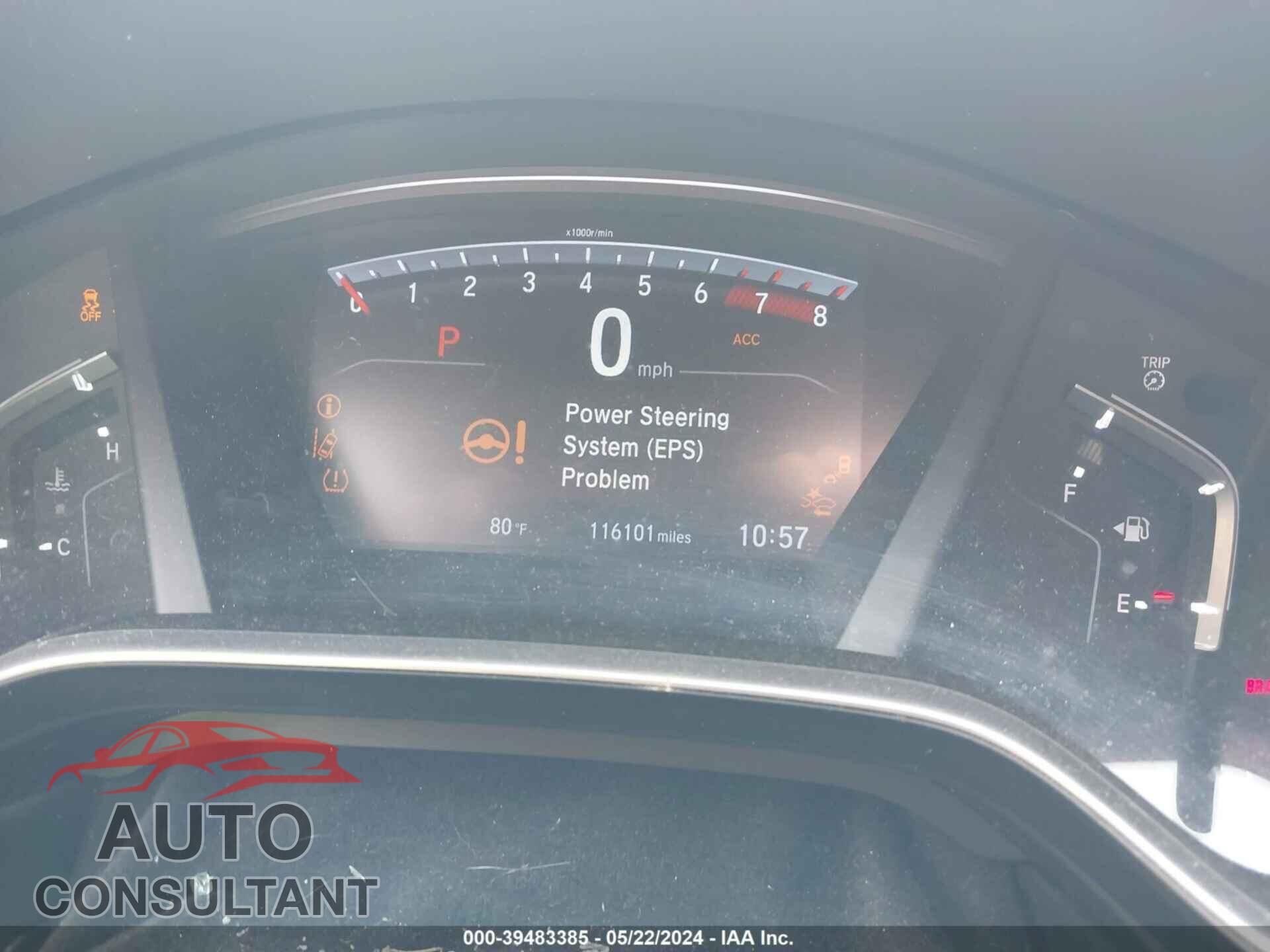 HONDA CR-V 2019 - 2HKRW2H57KH605947