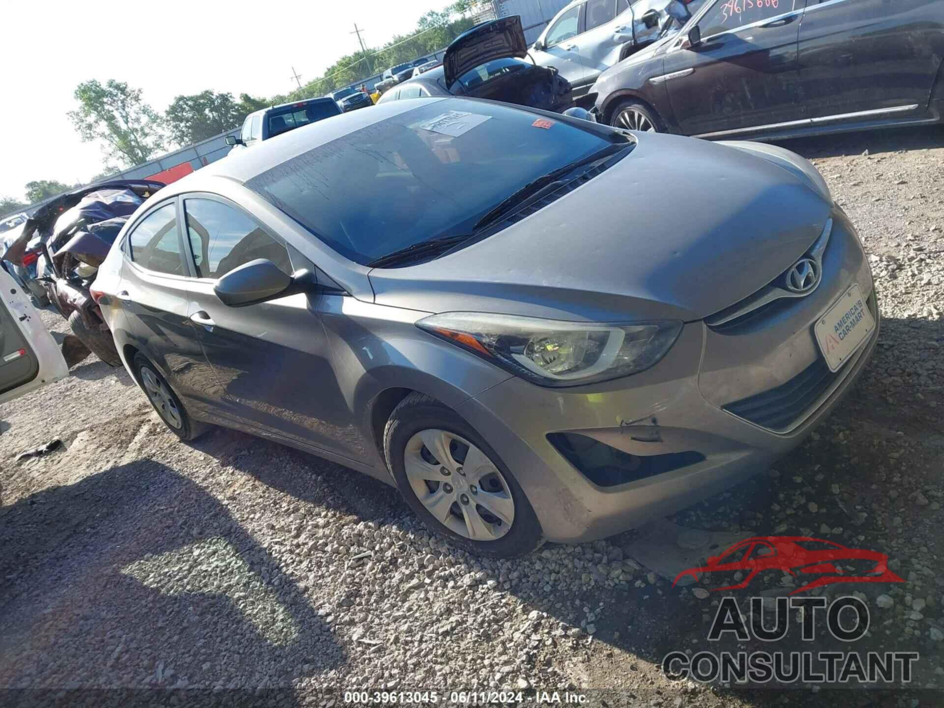 HYUNDAI ELANTRA 2016 - 5NPDH4AE2GH793083