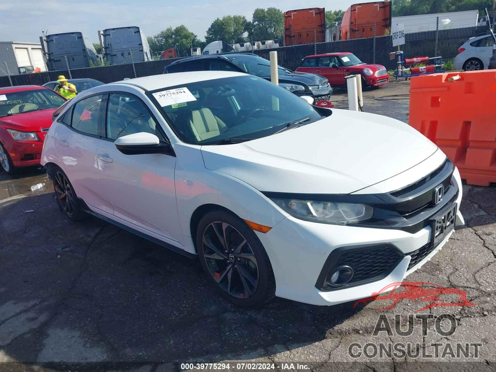 HONDA CIVIC 2017 - SHHFK7H45HU208908