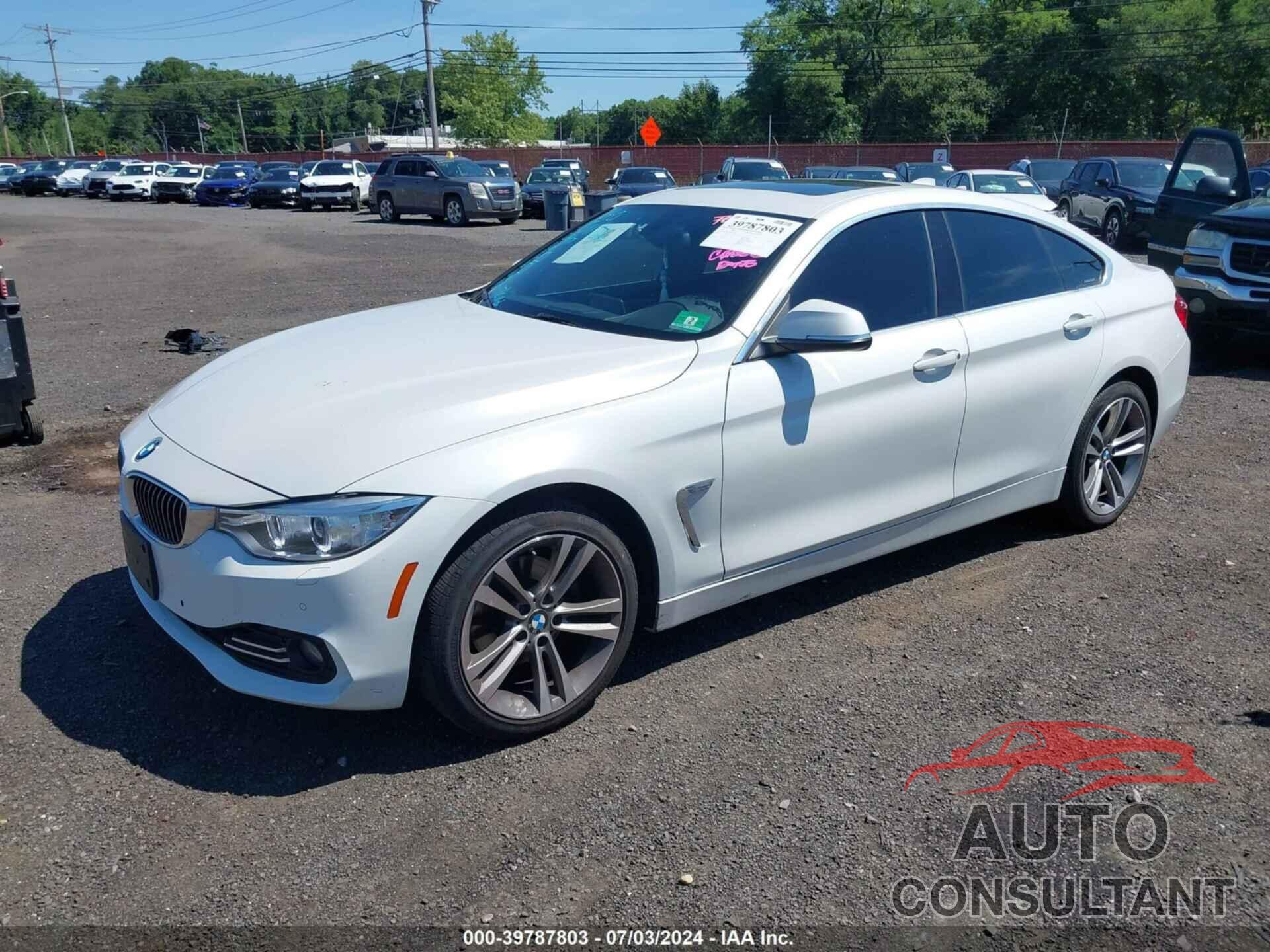 BMW 428I GRAN COUPE 2016 - WBA4C9C54GG138742