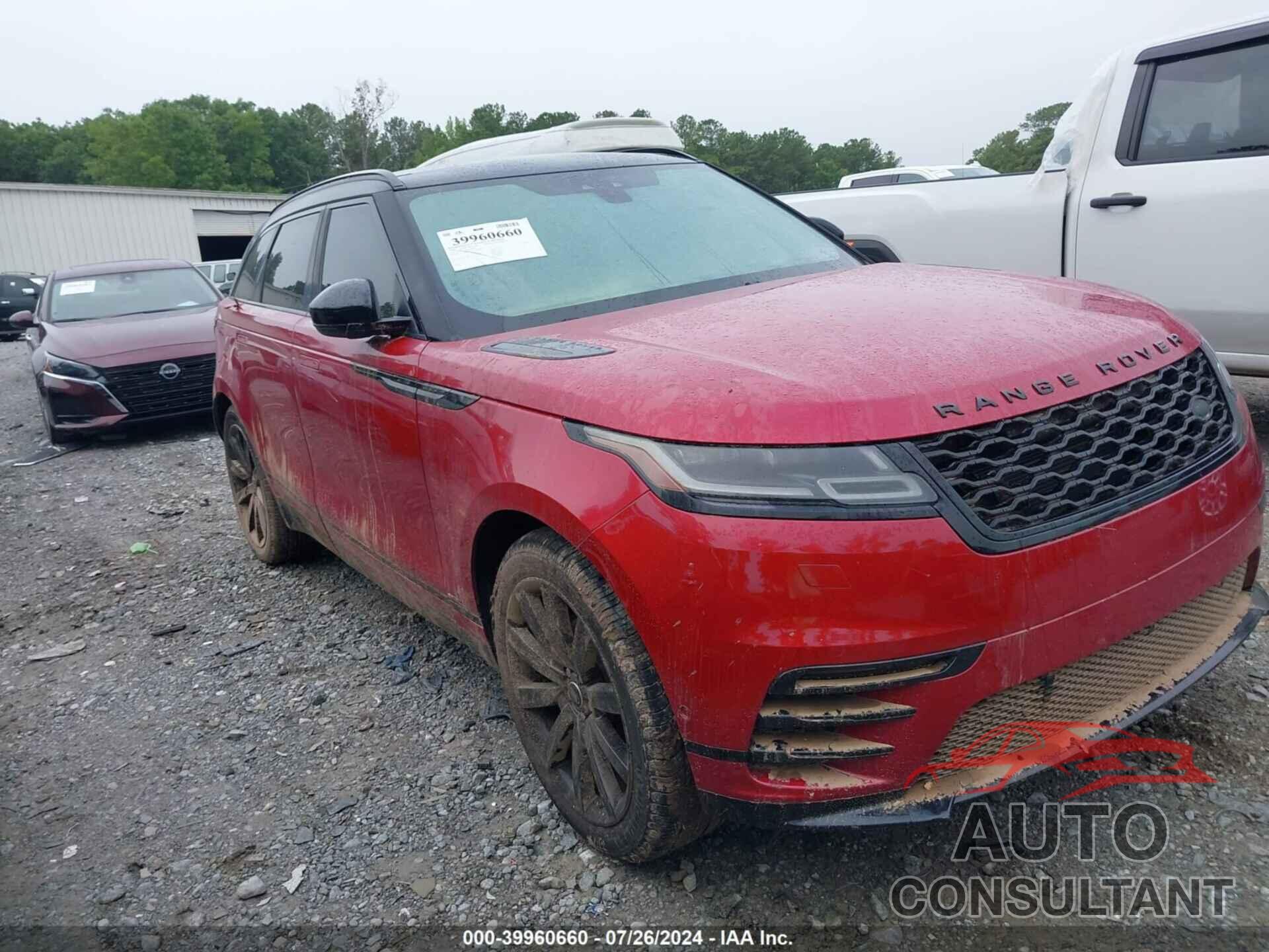 LAND ROVER RANGE ROVER VELAR 2018 - SALYL2RX6JA737469