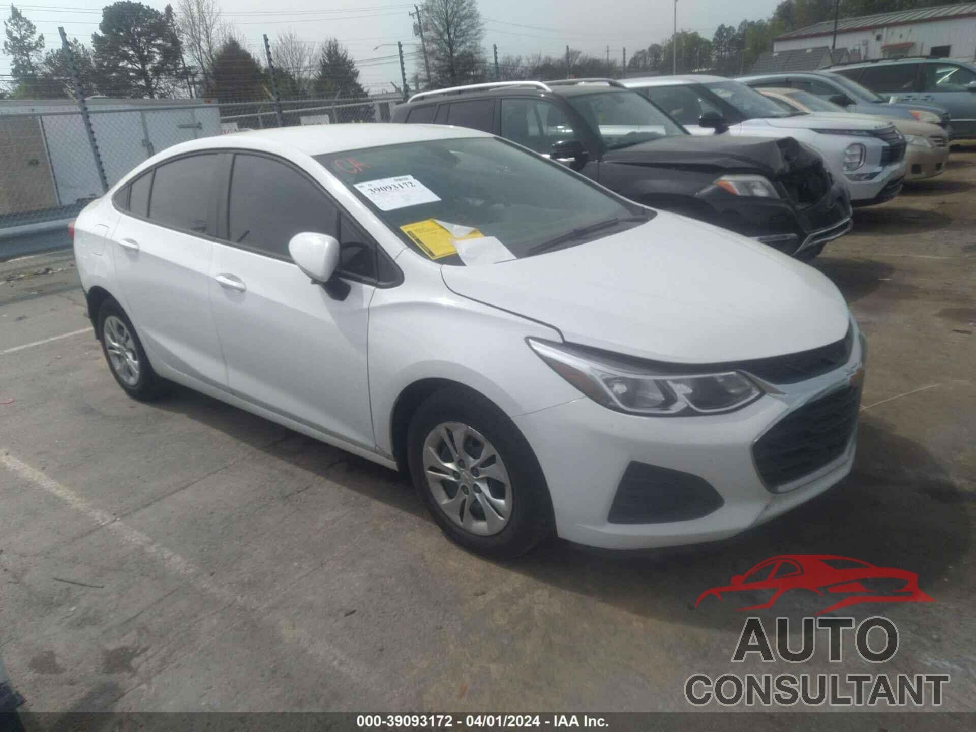 CHEVROLET CRUZE 2019 - 1G1BC5SM1K7150747