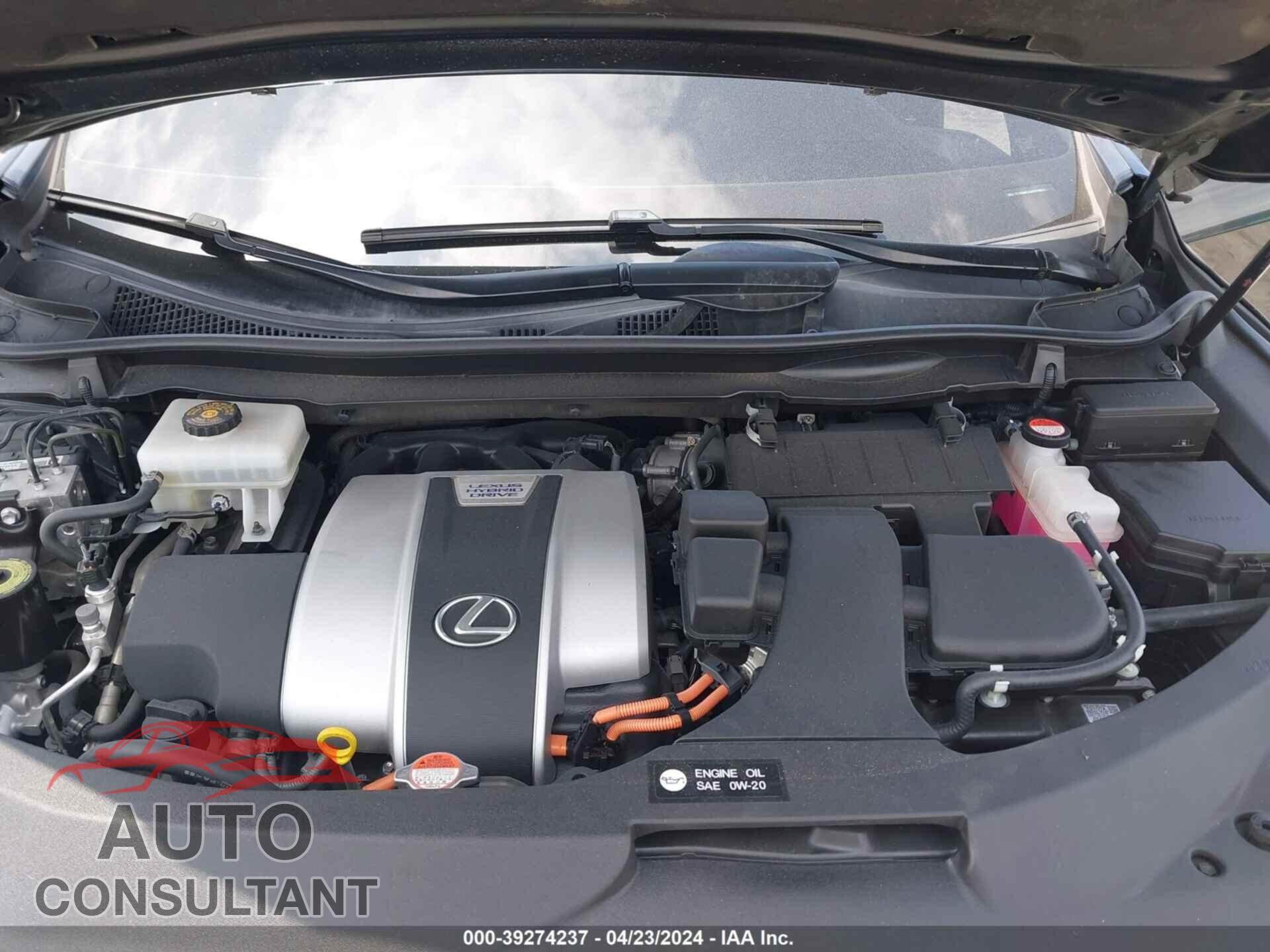 LEXUS RX 450H 2017 - 2T2BGMCA3HC010647