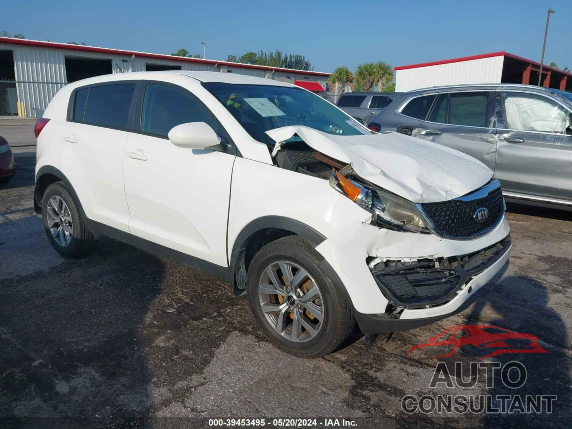 KIA SPORTAGE 2014 - KNDPB3ACXE7589012