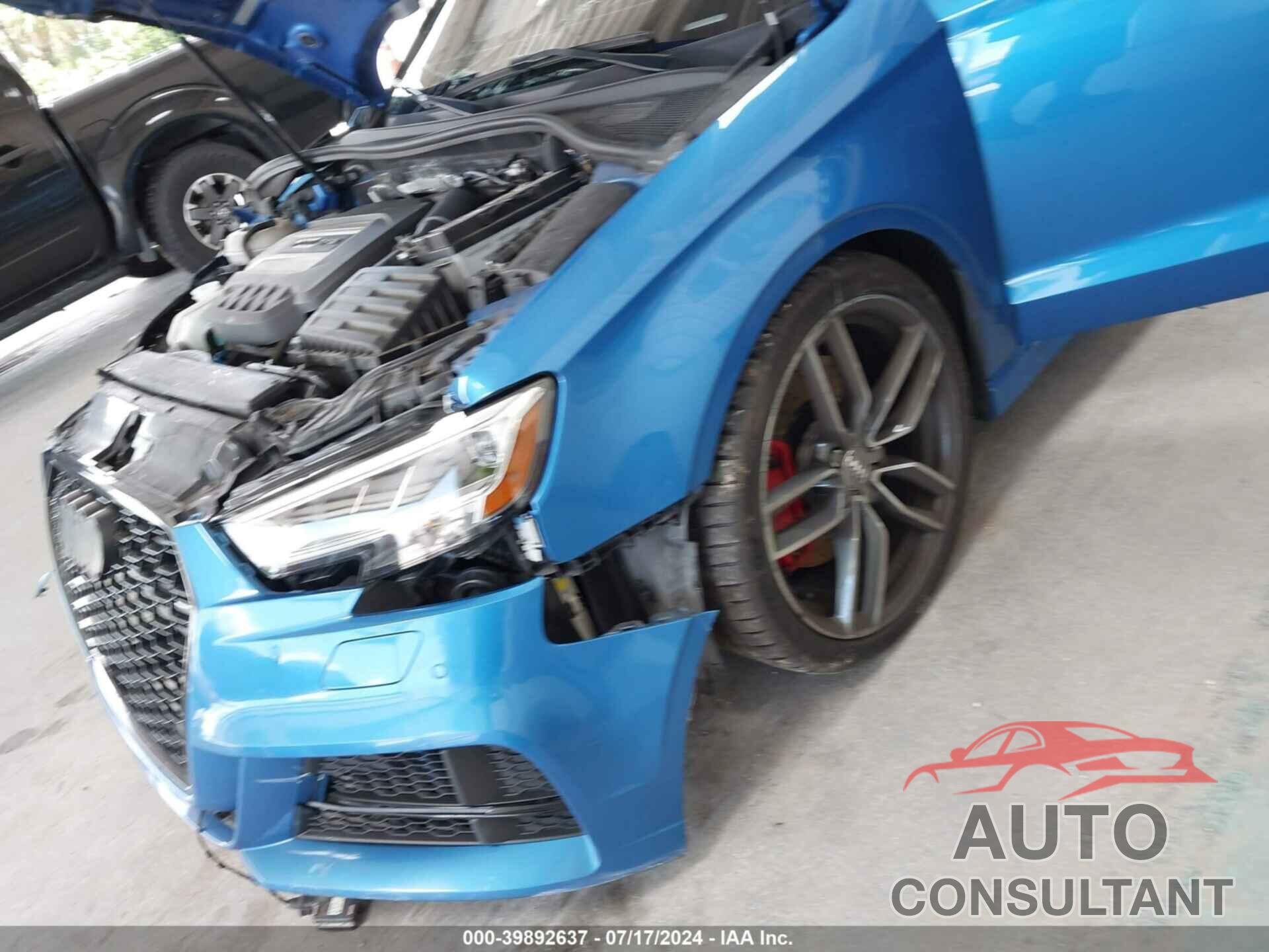 AUDI S3 2017 - WAUB1GFF0H1050507