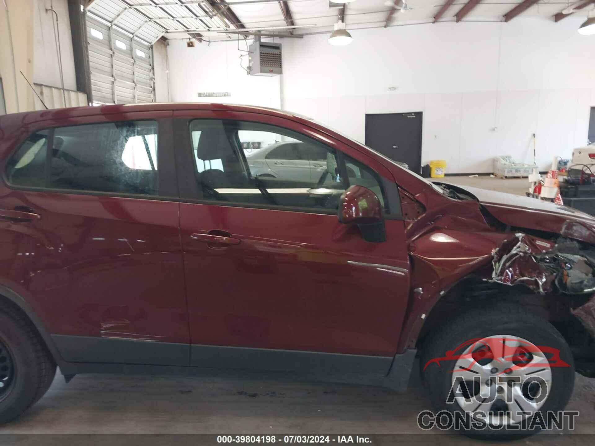CHEVROLET TRAX 2017 - 3GNCJKSB6HL265208