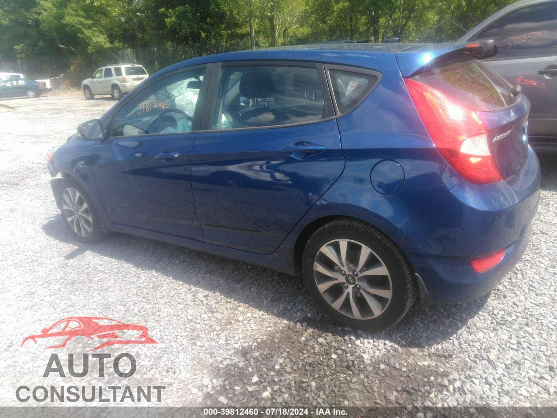 HYUNDAI ACCENT 2016 - KMHCU5AEXGU273633