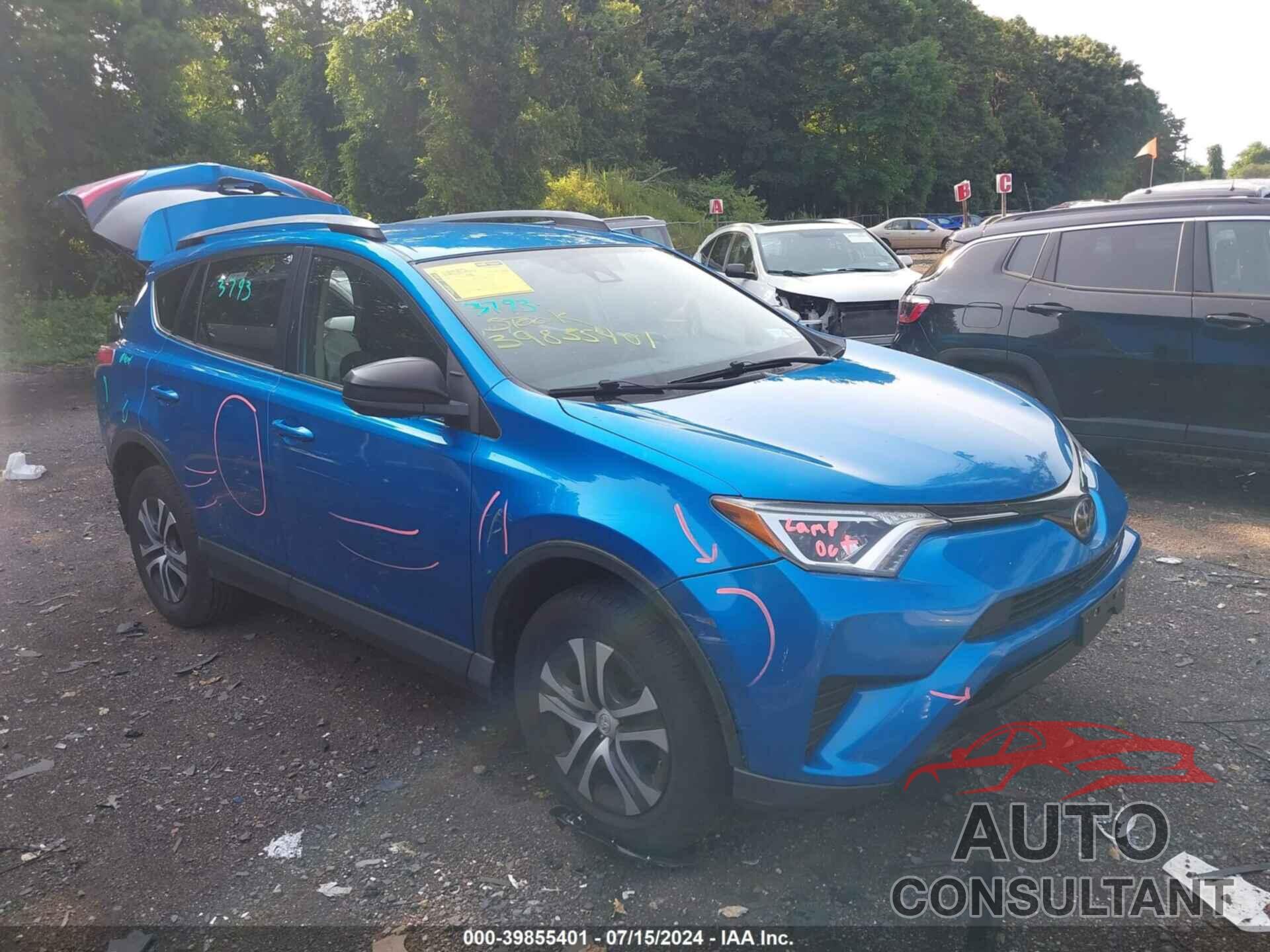 TOYOTA RAV4 2018 - JTMBFREV9JJ187346