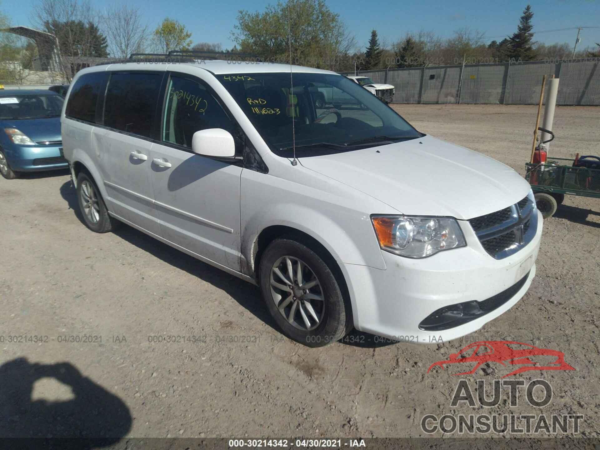DODGE GRAND CARAVAN 2016 - 2C4RDGCG6GR328214