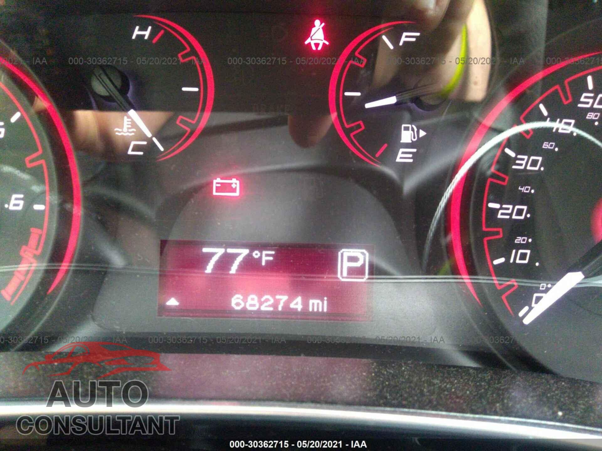 DODGE DART 2016 - 1C3CDFAA2GD749885