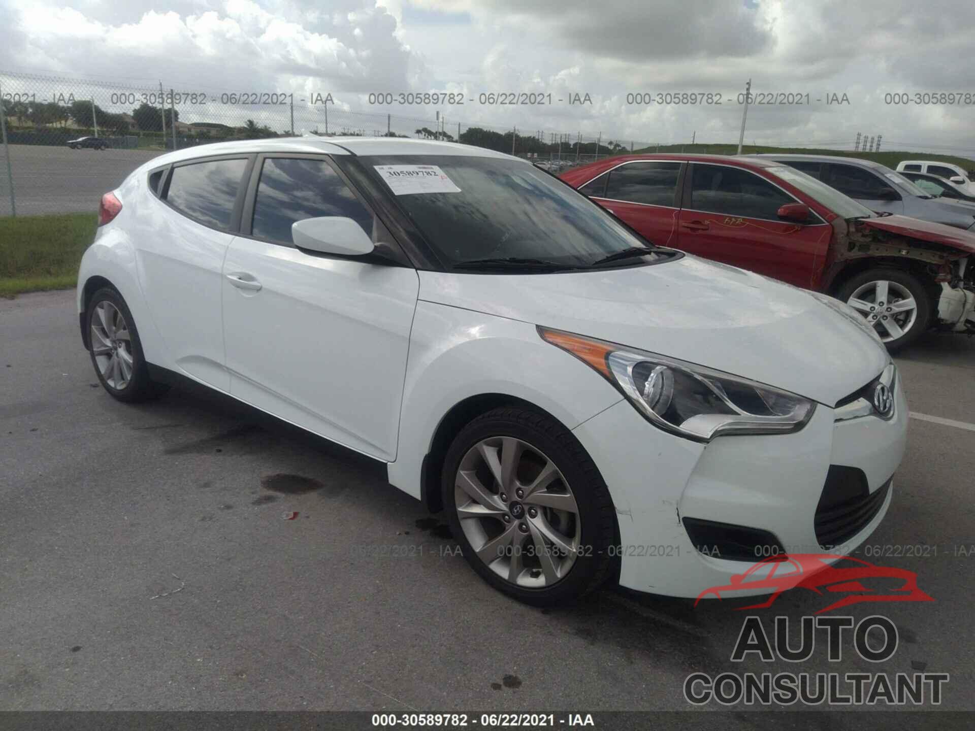 HYUNDAI VELOSTER 2016 - KMHTC6AD4GU285163