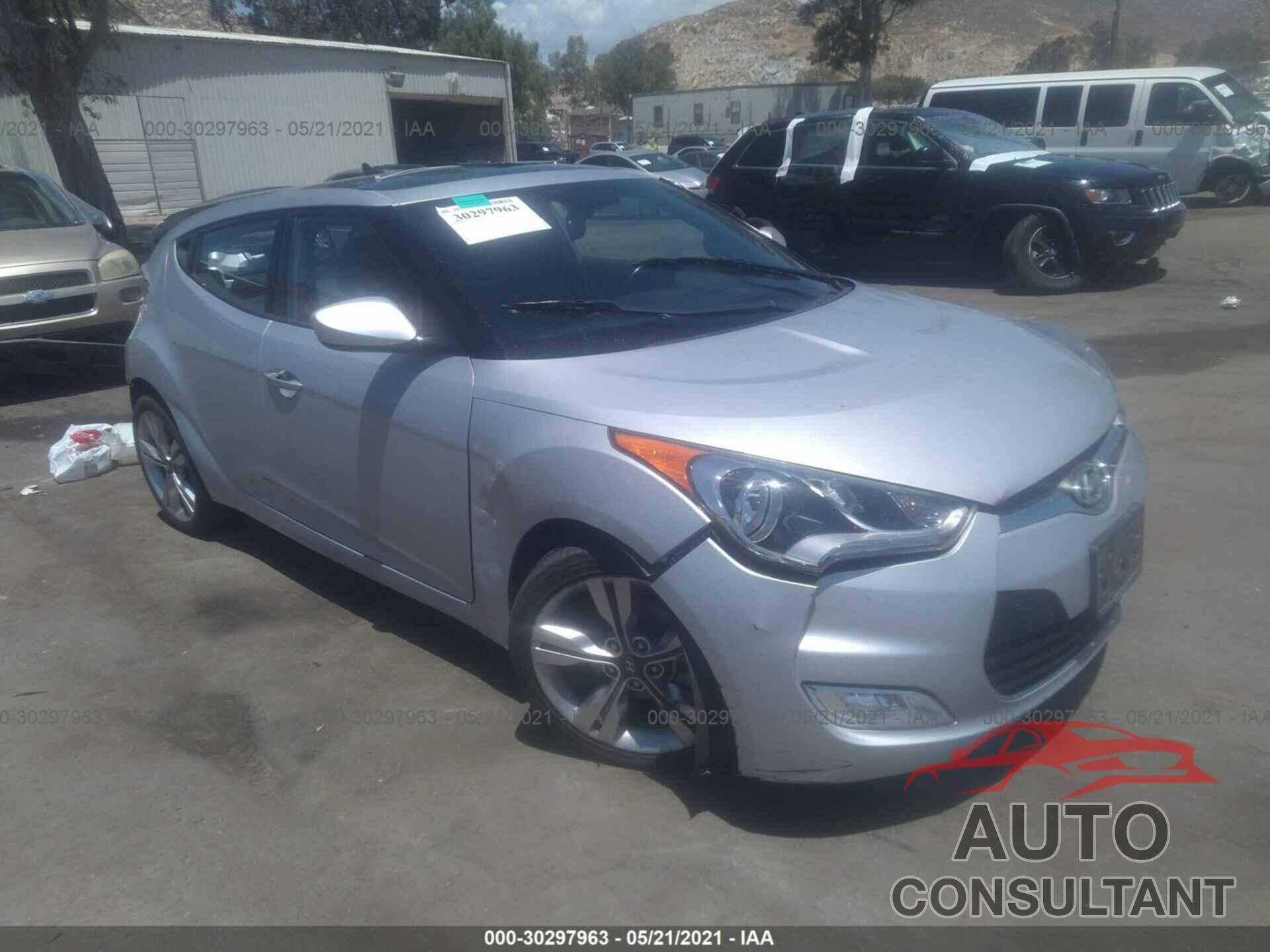 HYUNDAI VELOSTER 2017 - KMHTC6AD2HU318372