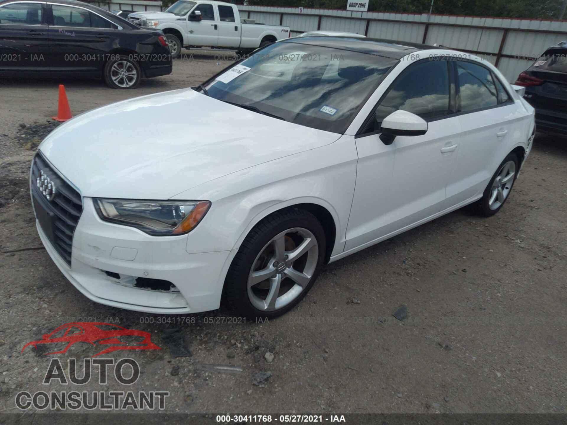 AUDI A3 2016 - WAUA7GFF2G1052994
