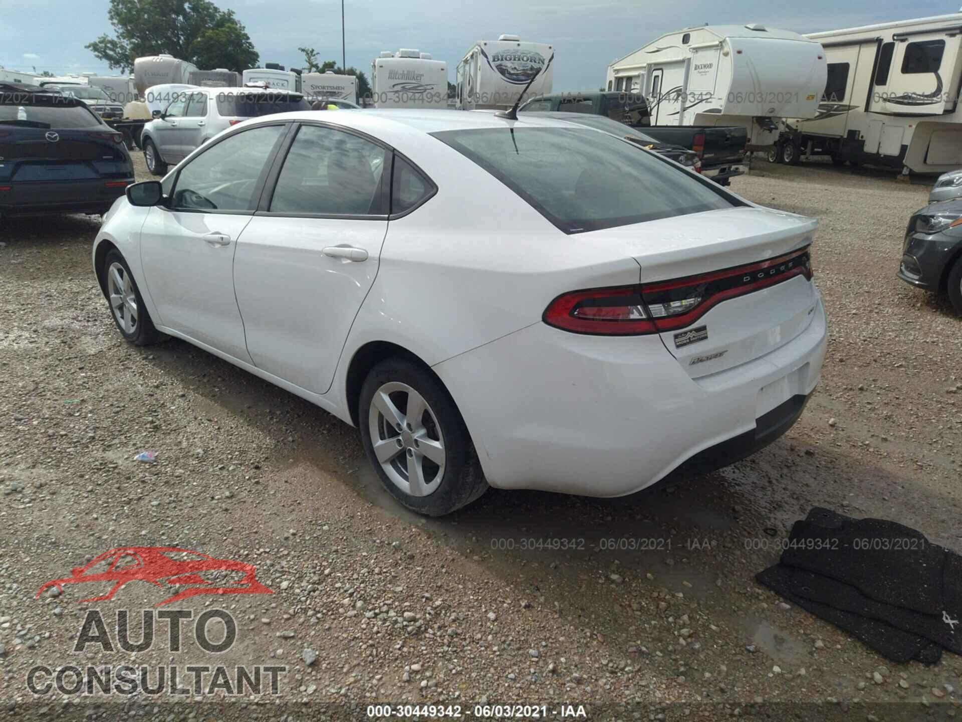 DODGE DART 2016 - 1C3CDFBB2GD660650