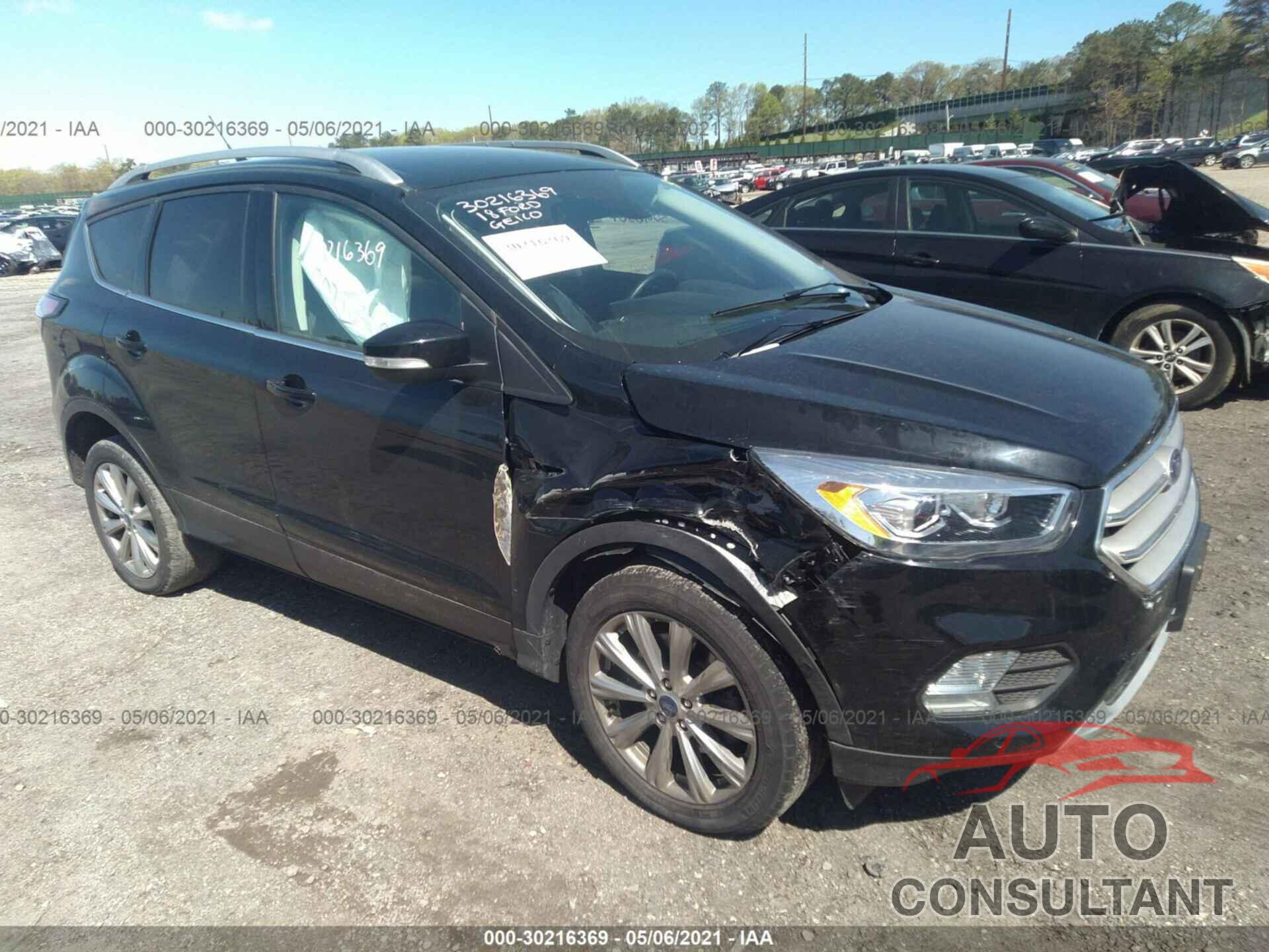 FORD ESCAPE 2018 - 1FMCU9J95JUB93755