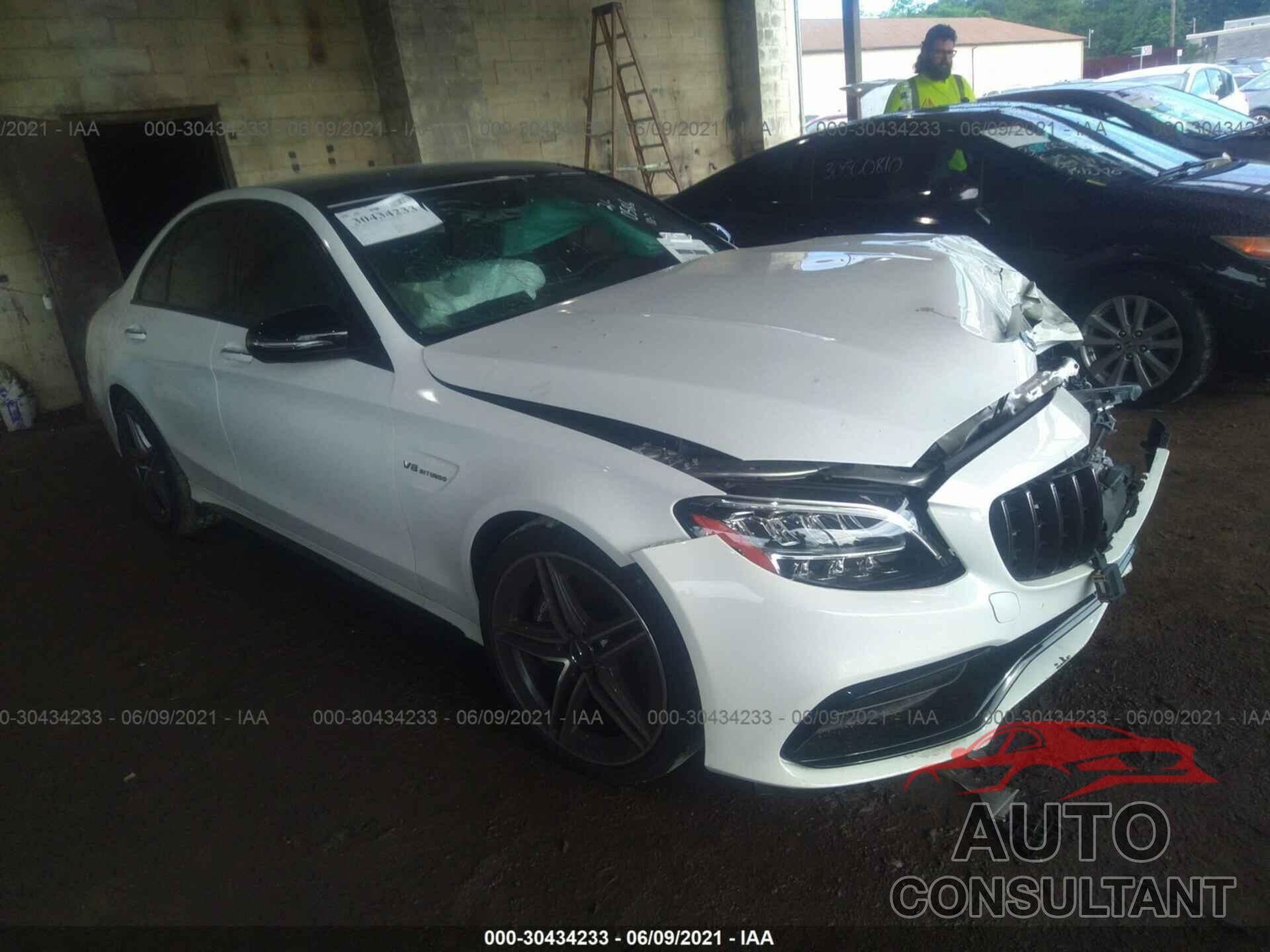 MERCEDES-BENZ C-CLASS 2020 - 55SWF8GB6LU329692