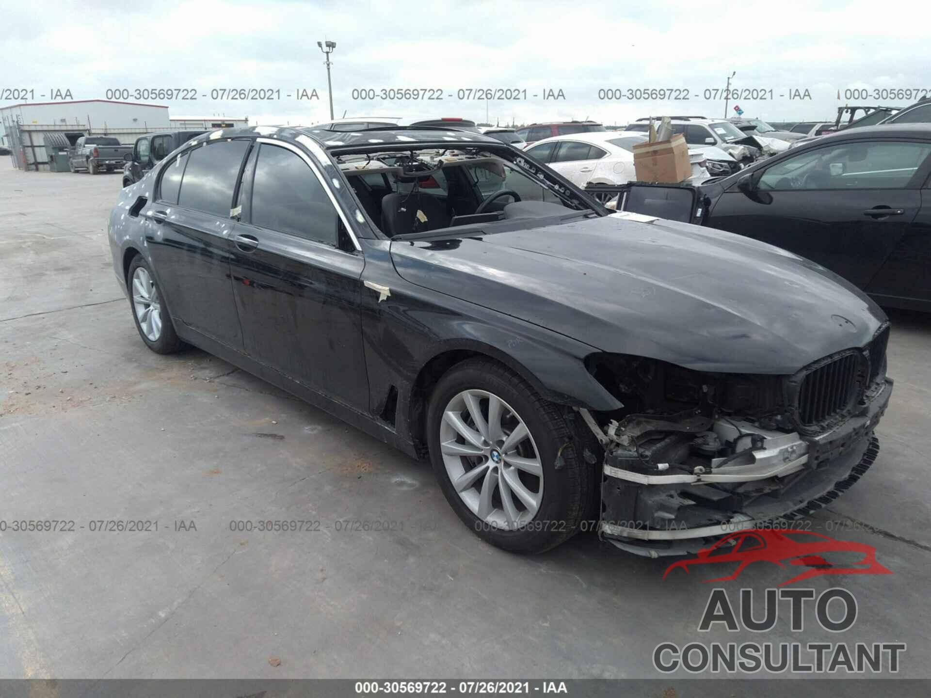 BMW 7 SERIES 2018 - WBA7E2C54JG742152