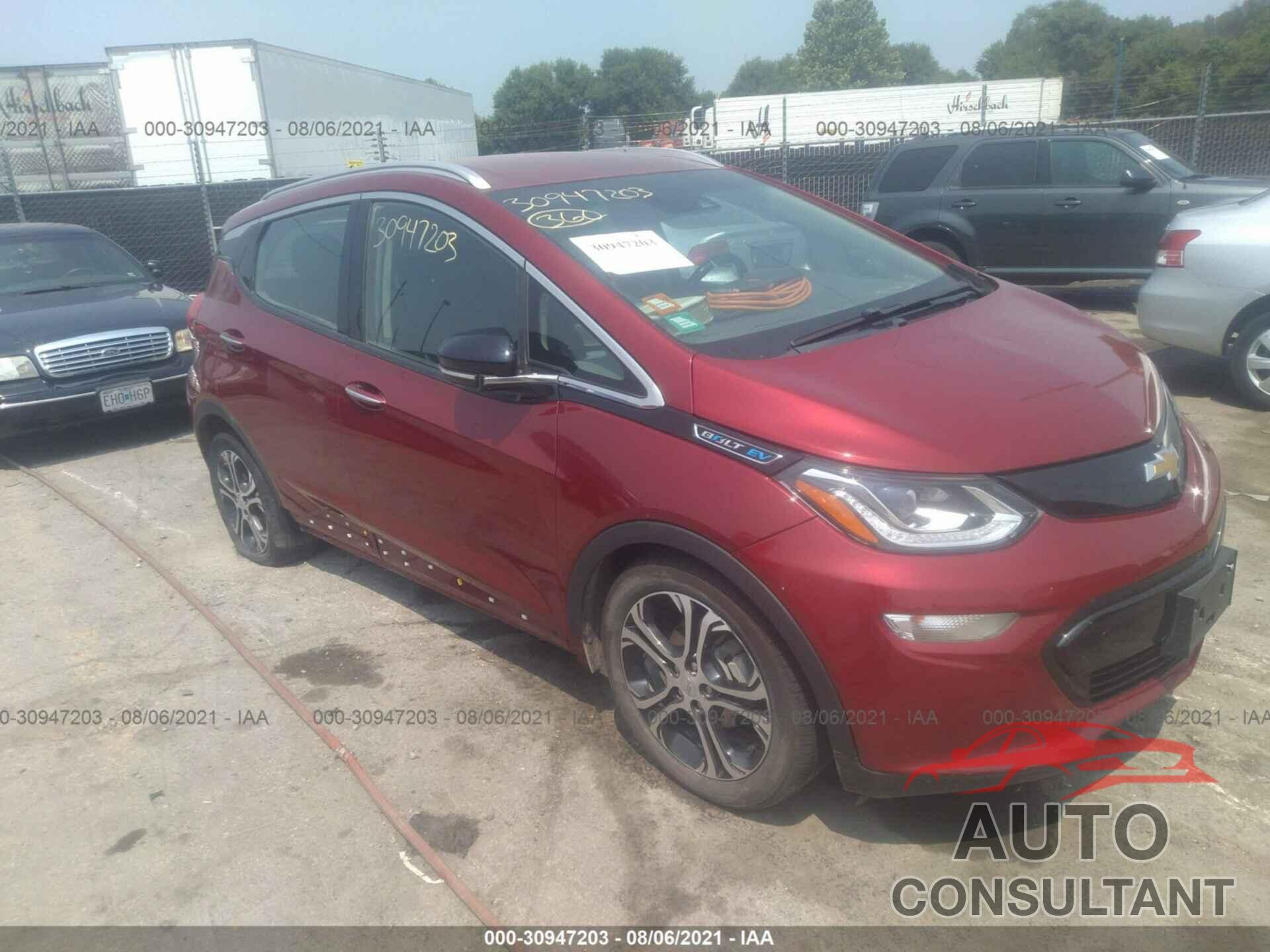 CHEVROLET BOLT EV 2017 - 1G1FX6S09H4180632