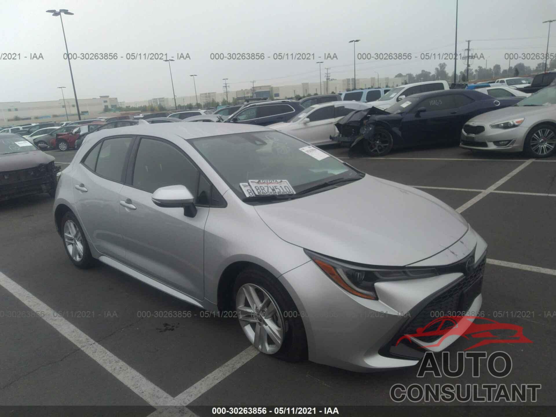 TOYOTA COROLLA HATCHBACK 2020 - JTND4RBE1L3077669