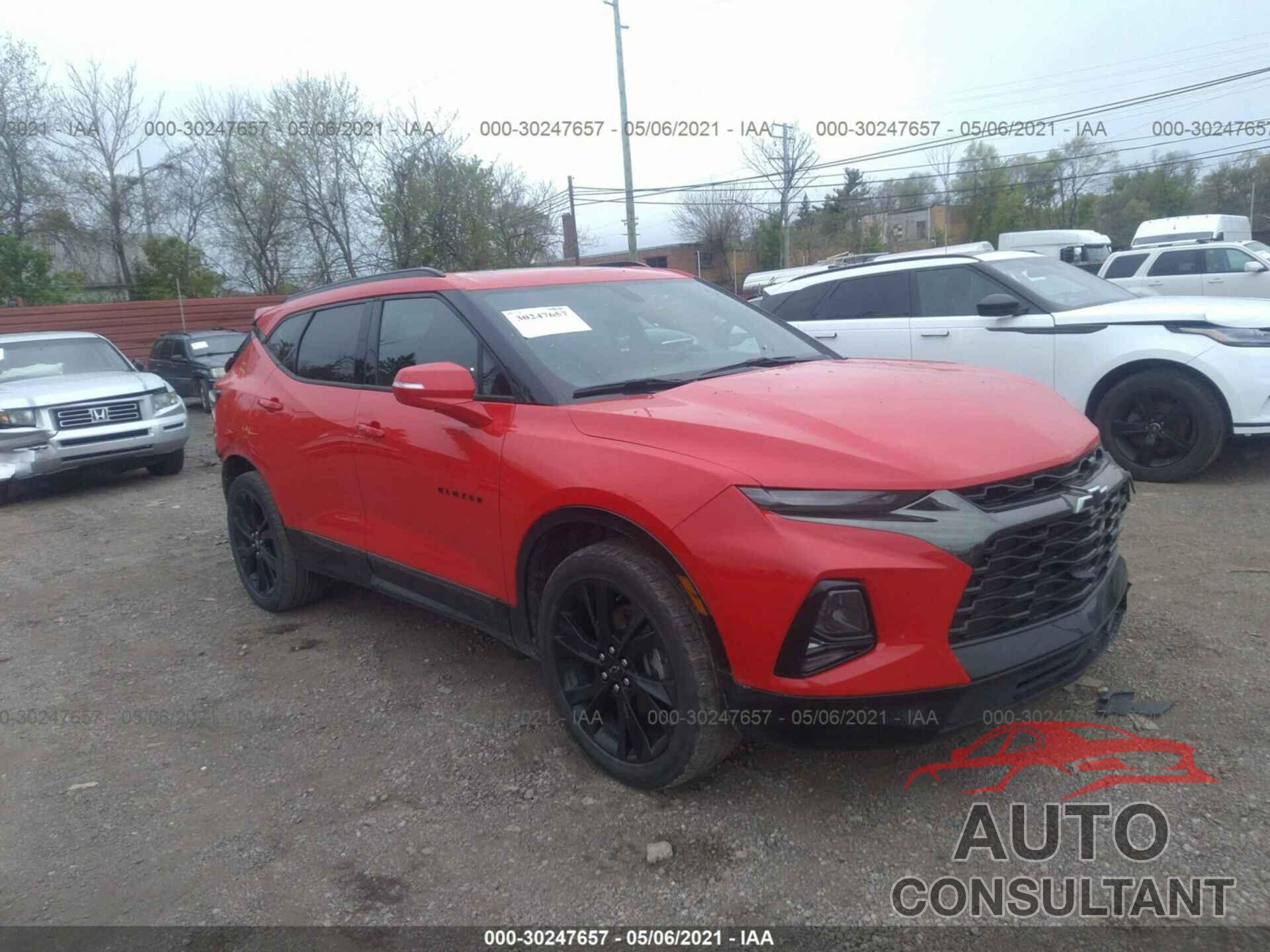 CHEVROLET BLAZER 2020 - 3GNKBKRSXLS598430