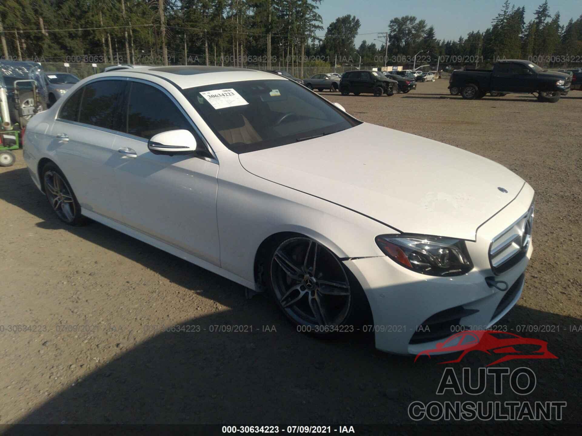 MERCEDES-BENZ E-CLASS 2019 - WDDZF4JB7KA518946