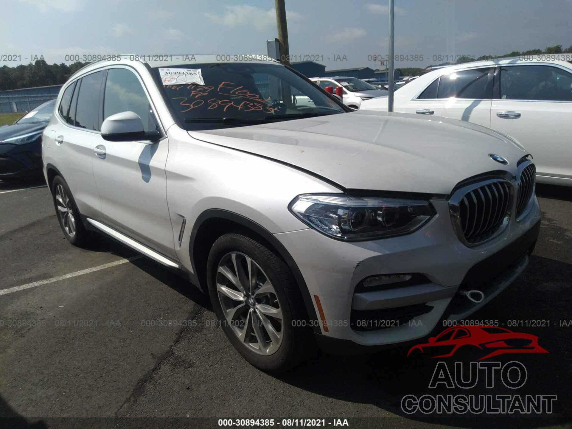 BMW X3 2019 - 5UXTR9C54KLP91275
