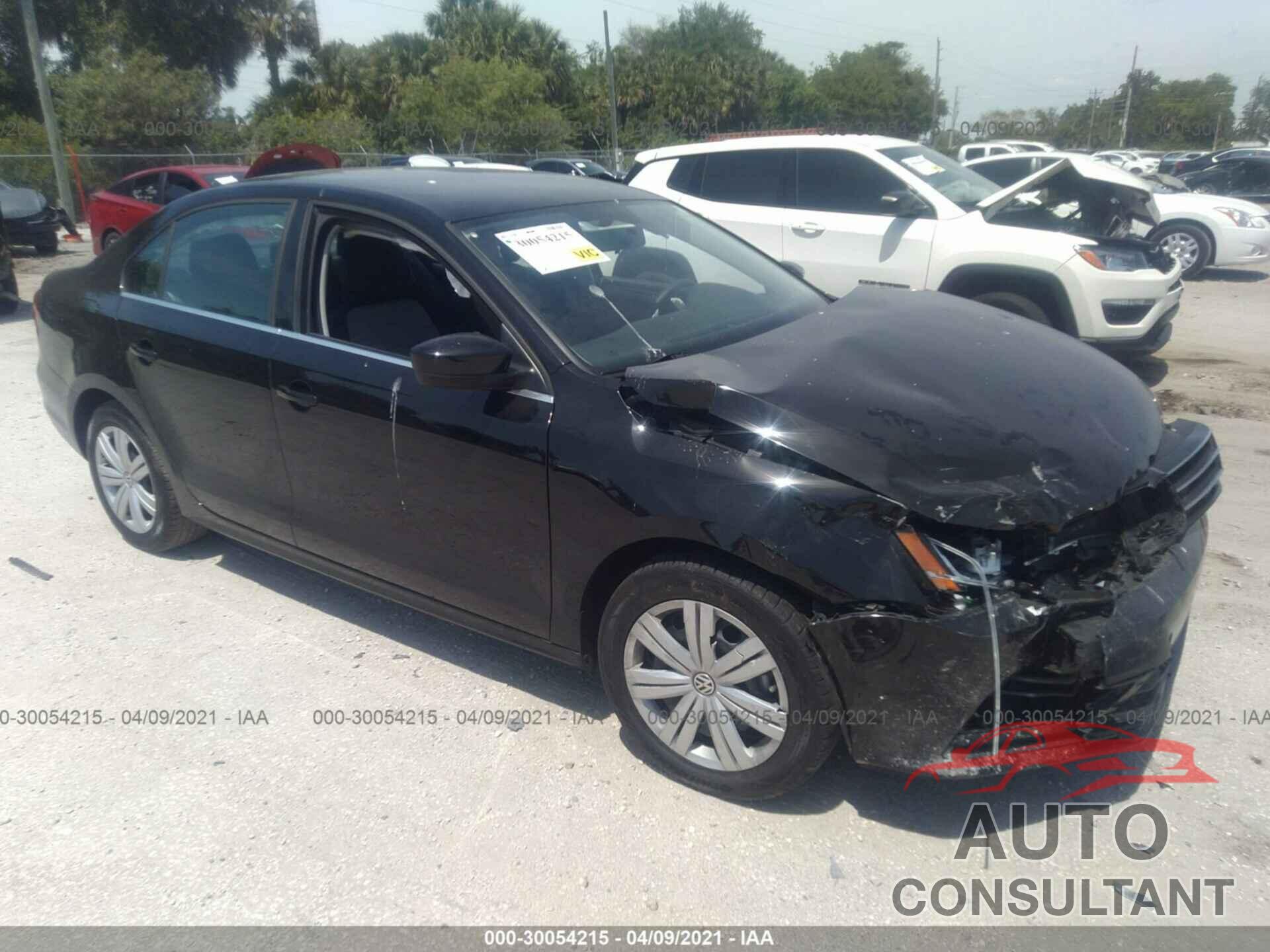 VOLKSWAGEN JETTA 2017 - 3VW2B7AJ1HM408077