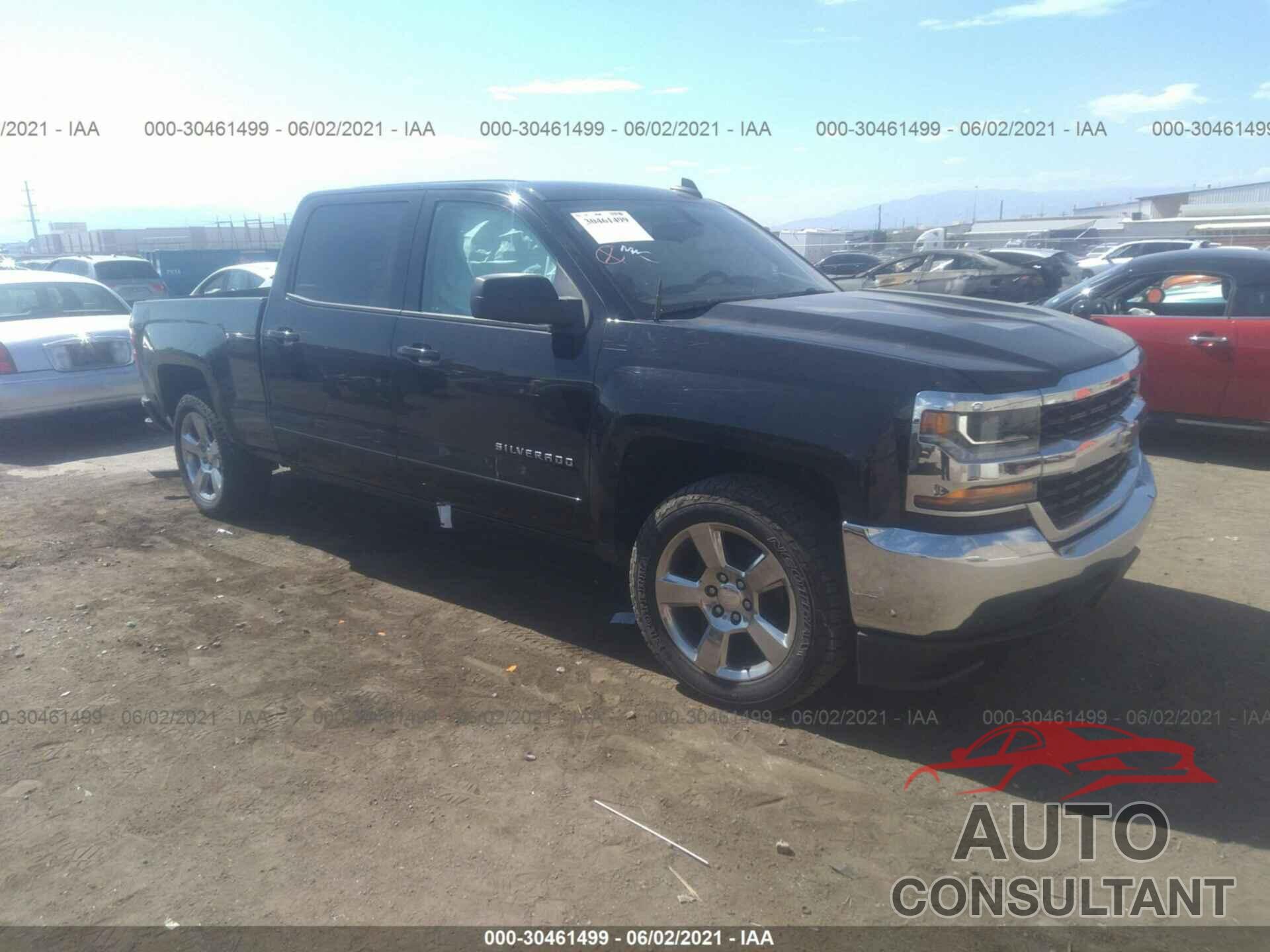CHEVROLET SILVERADO 1500 2017 - 3GCPCREC3HG230684