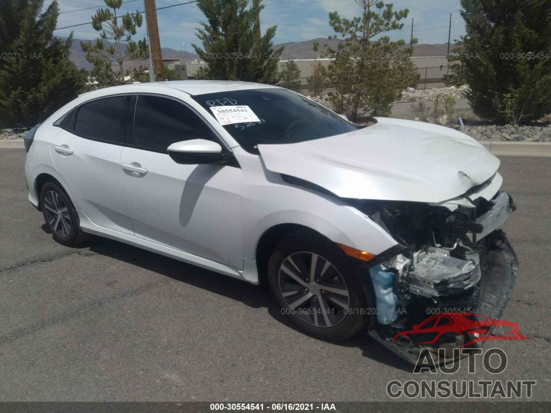 HONDA CIVIC HATCHBACK 2021 - SHHFK7H3XMU201535