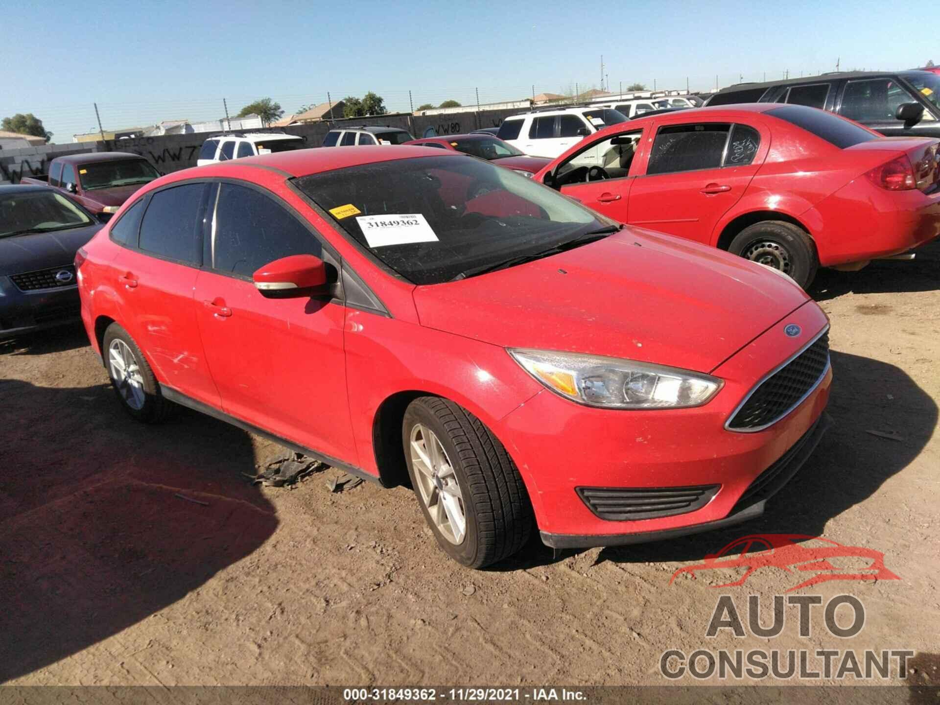 FORD FOCUS 2016 - 1FADP3F27GL246663