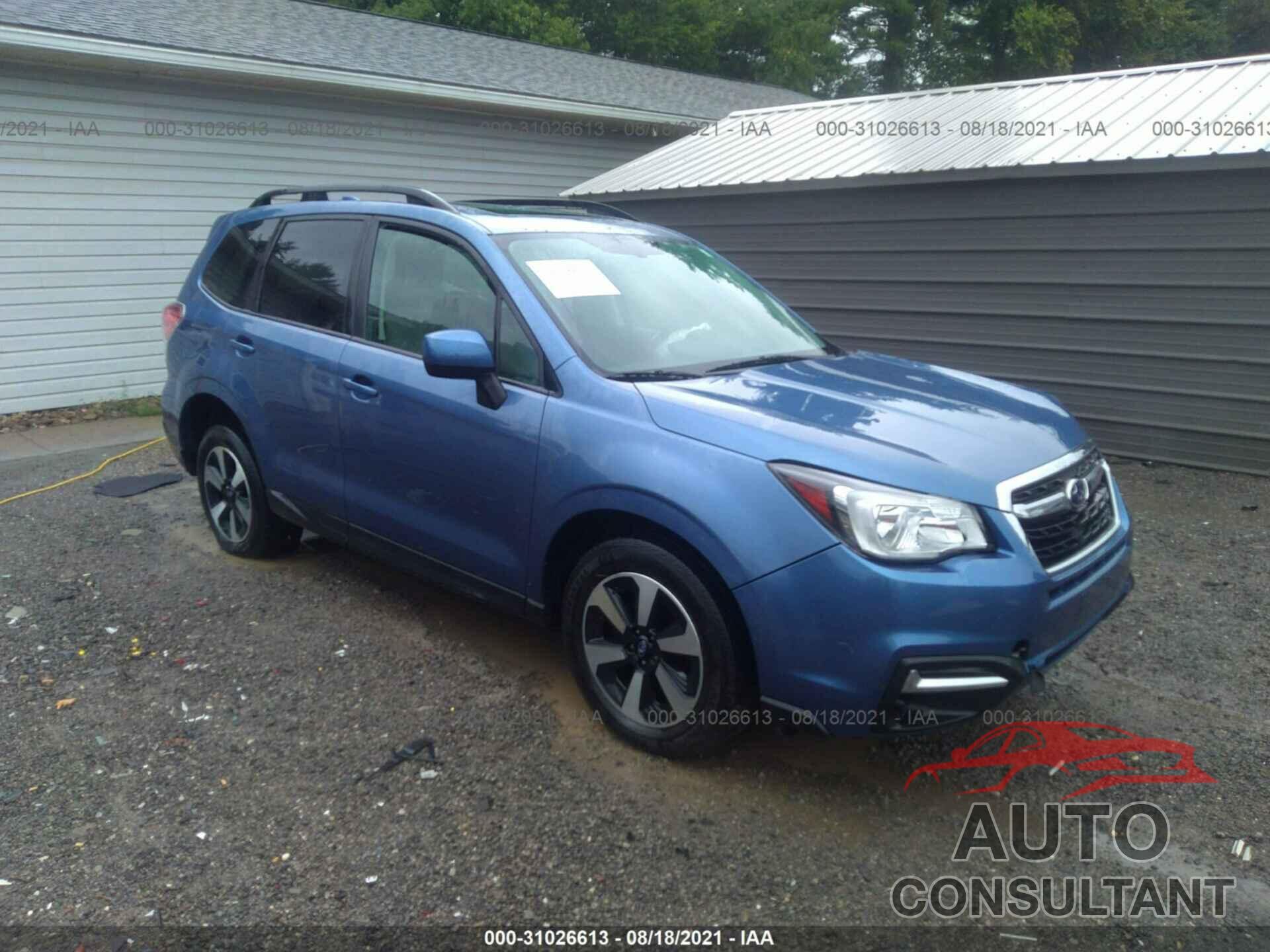 SUBARU FORESTER 2017 - JF2SJAECXHH443589