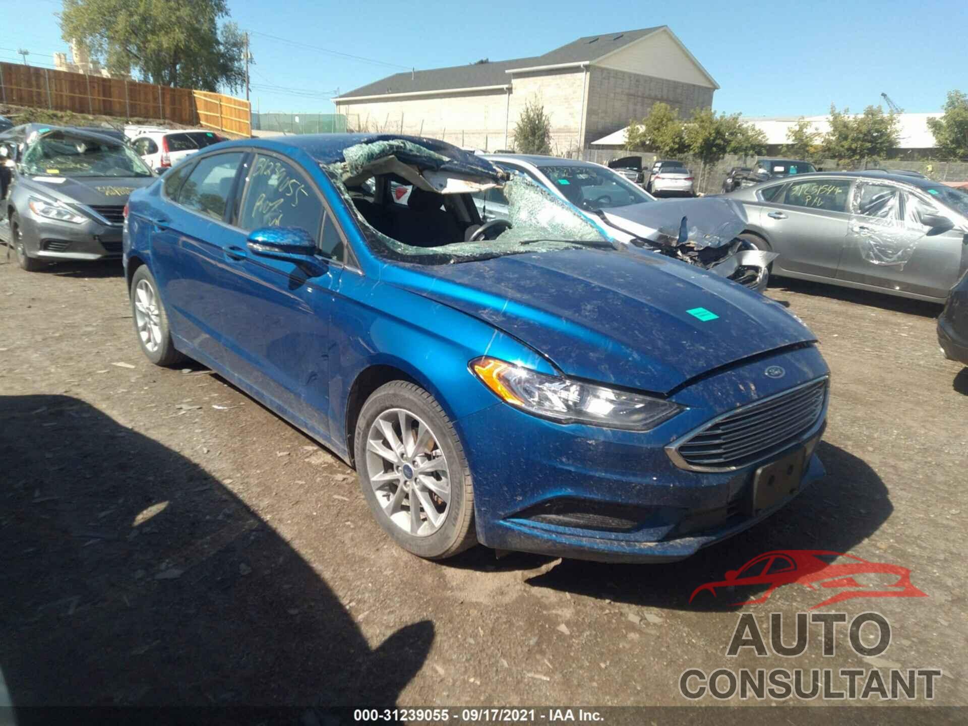 FORD FUSION 2017 - 3FA6P0H7XHR215281