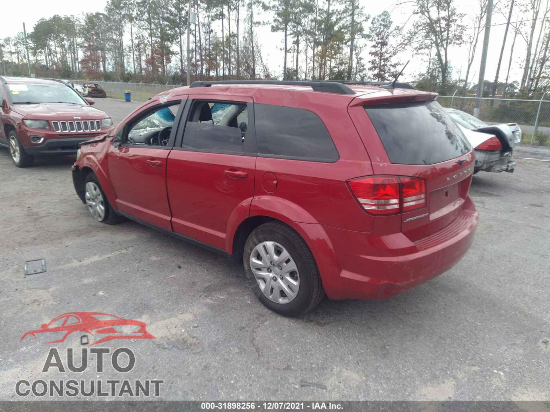 DODGE JOURNEY 2017 - 3C4PDCAB9HT675512