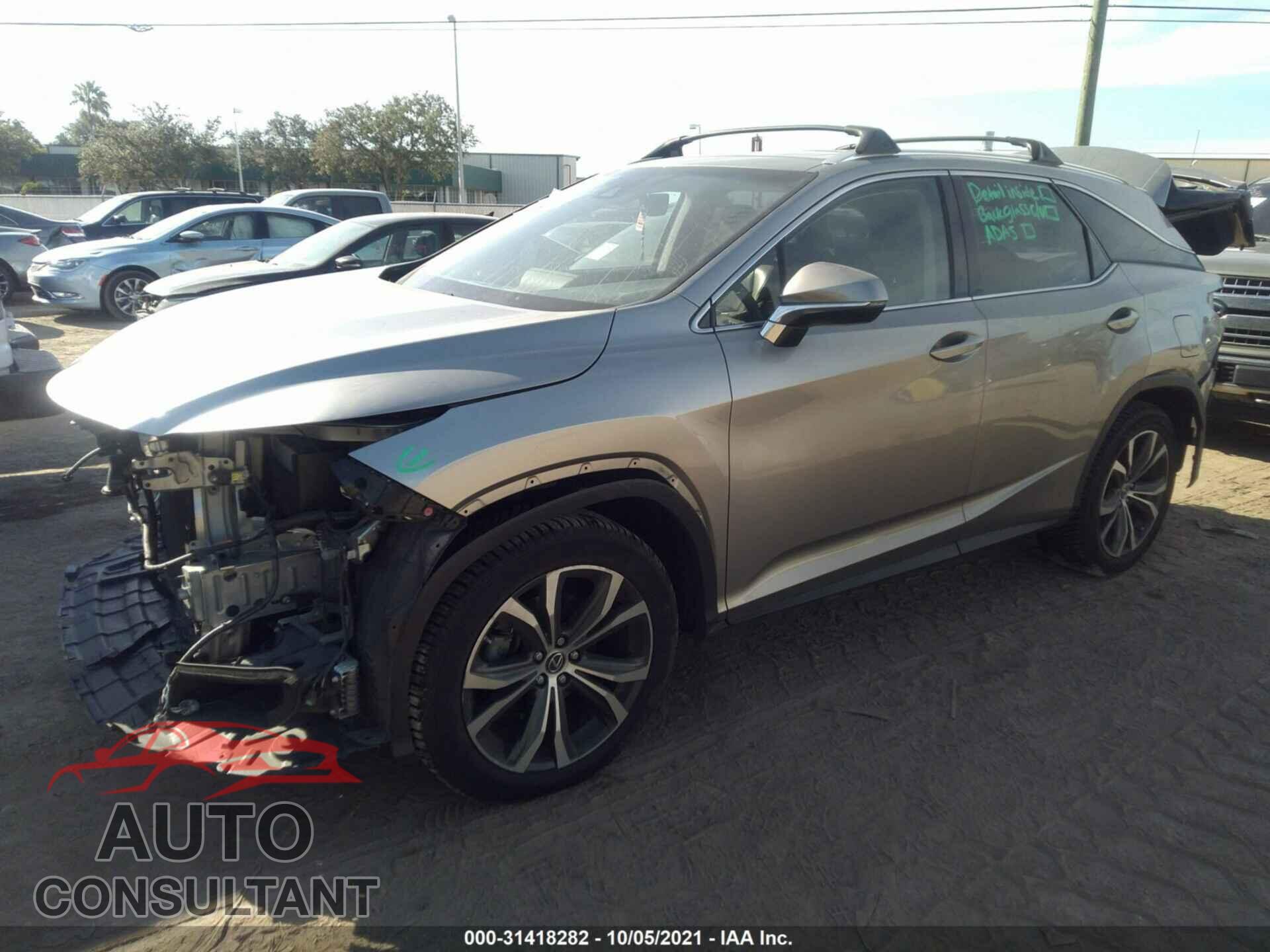 LEXUS RX 2018 - JTJDZKCA5J2003826